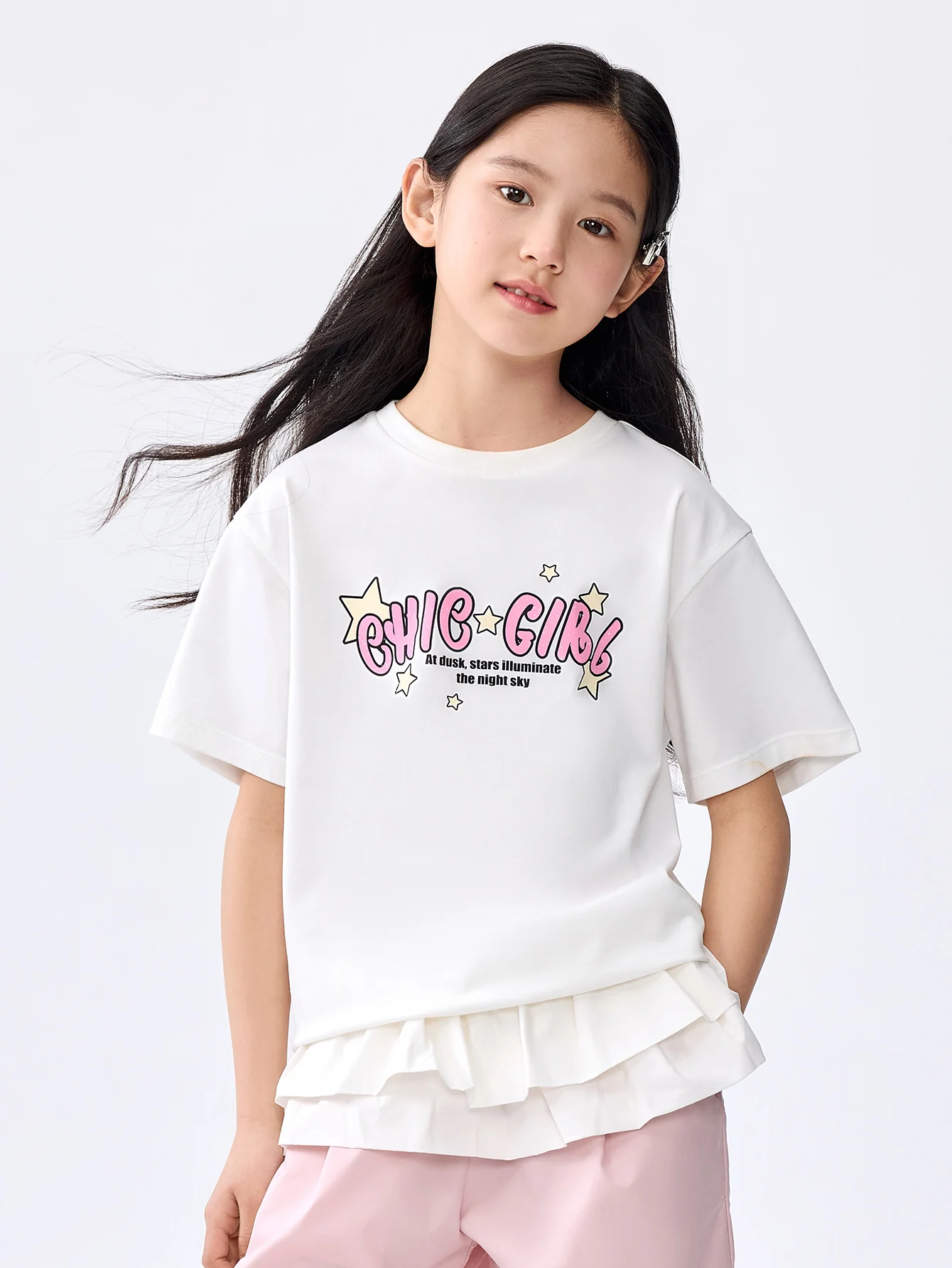 Kids Girl Short Sleeve T-Shirt - Image 8