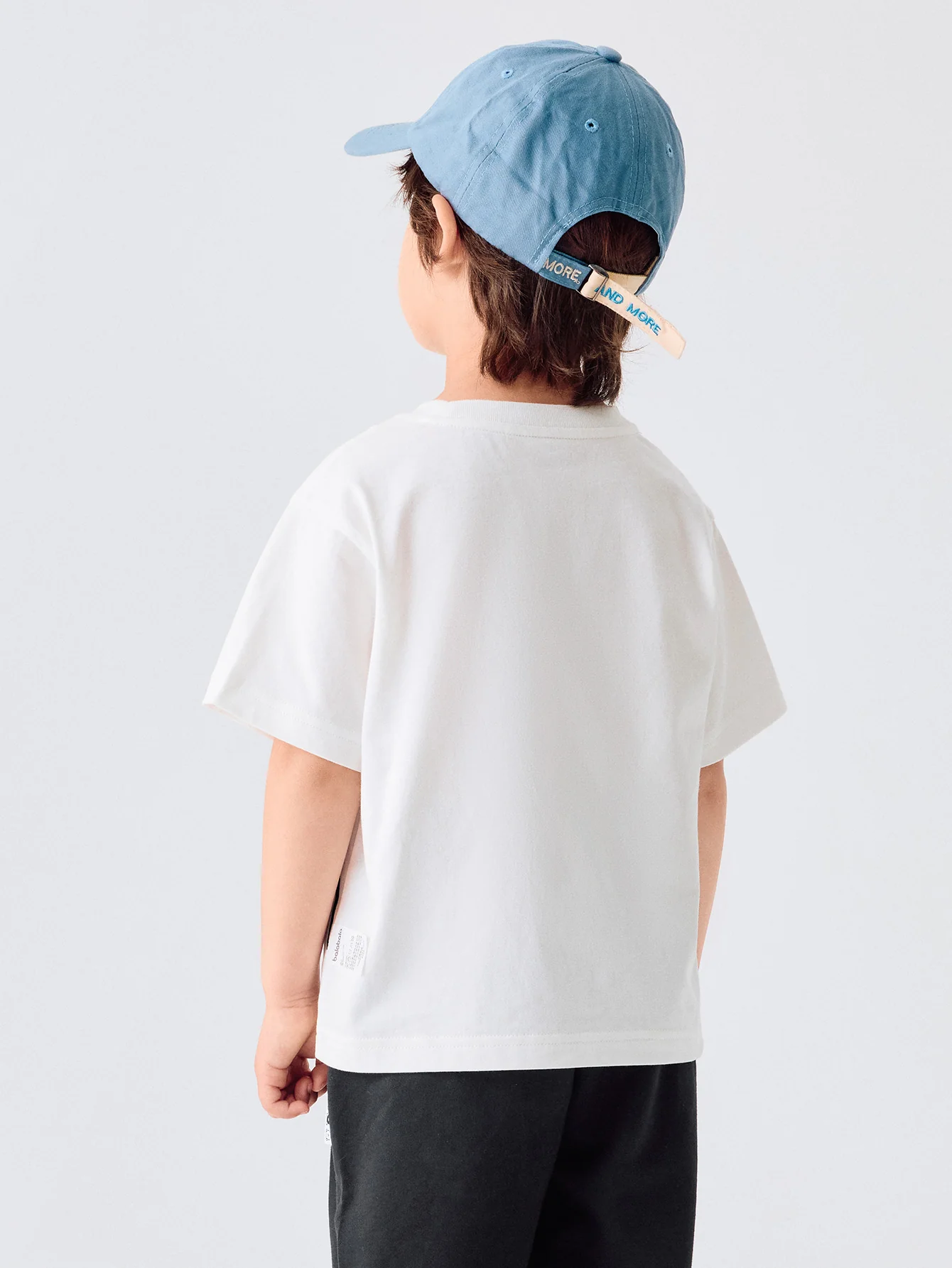 Kids Unisex Round V-Neck Short-Sleeved T-Shirt - Image 11