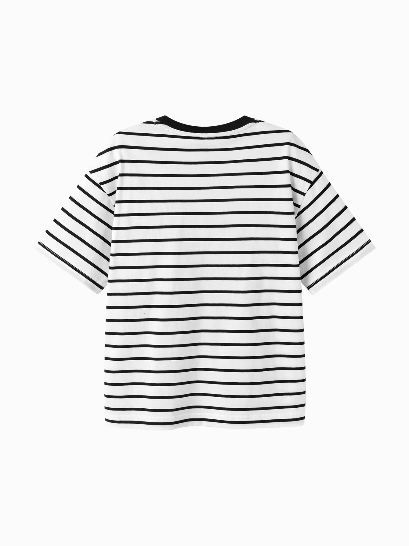 Kids Unisex Rond V-Neck Short-Sleeved T-Shirt - Image 34
