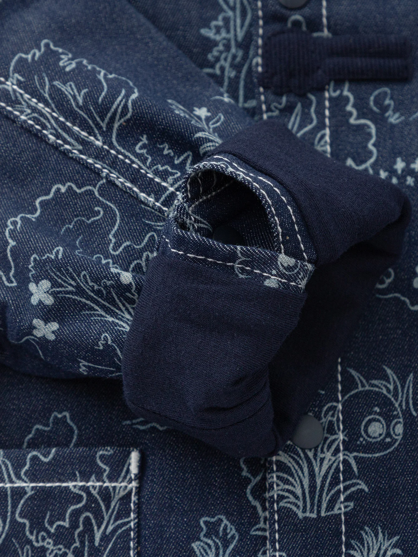 【Little Octopus IP】2025 Spring New Arrival Baby Boy Denim Set - Image 4
