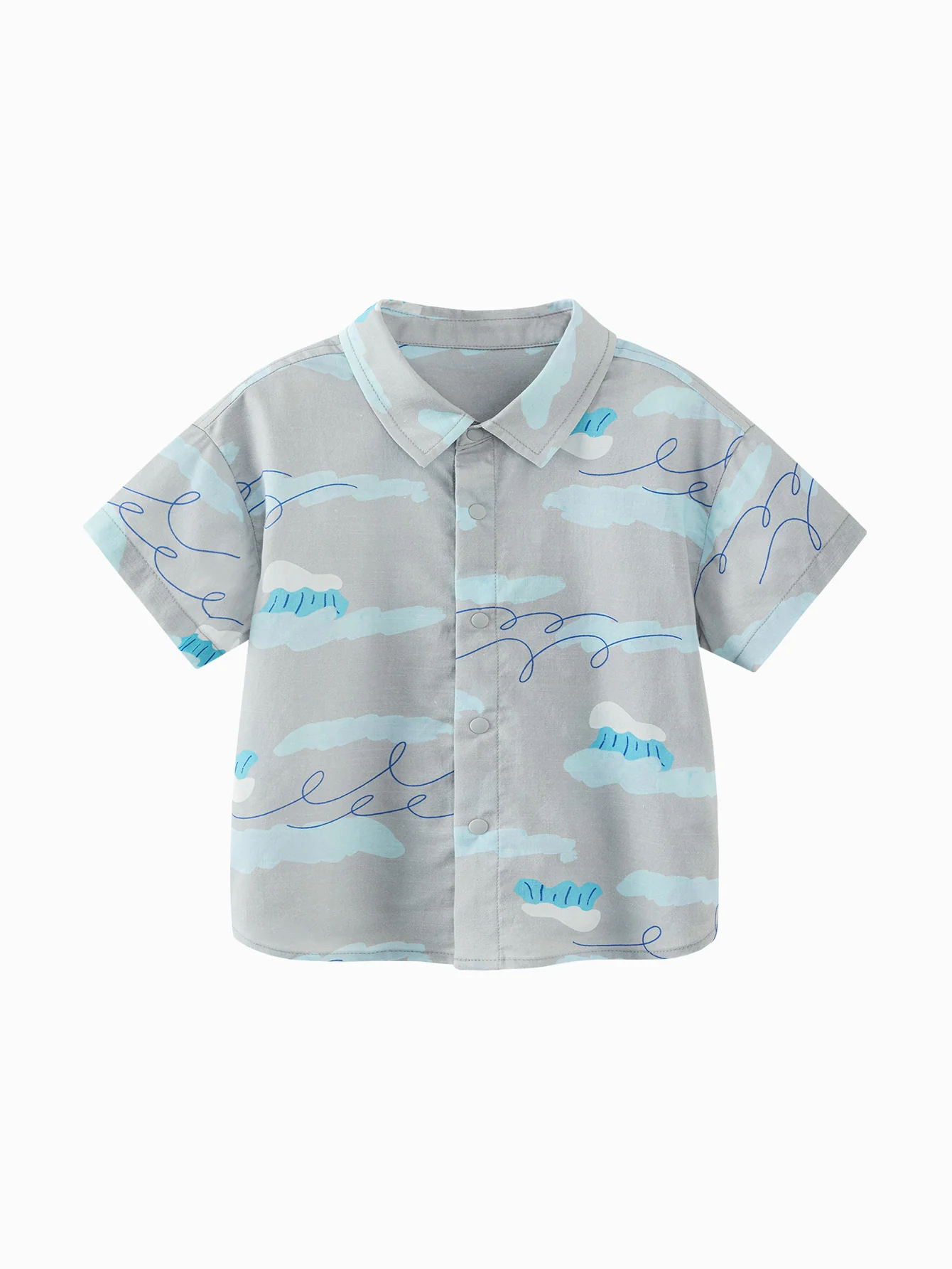 Minibala Baby Boy Short Sleeve Shirt - Image 10