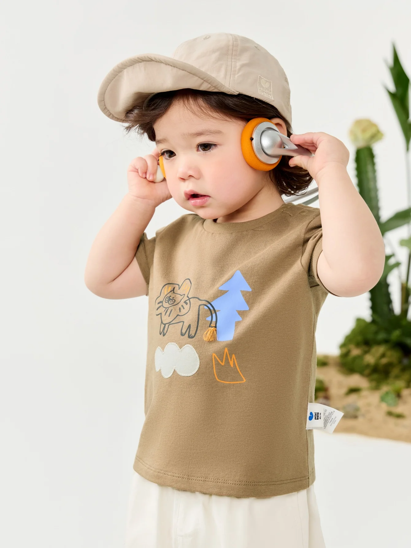 minibala Baby Boy Short Sleeve T-Shirt - Image 9
