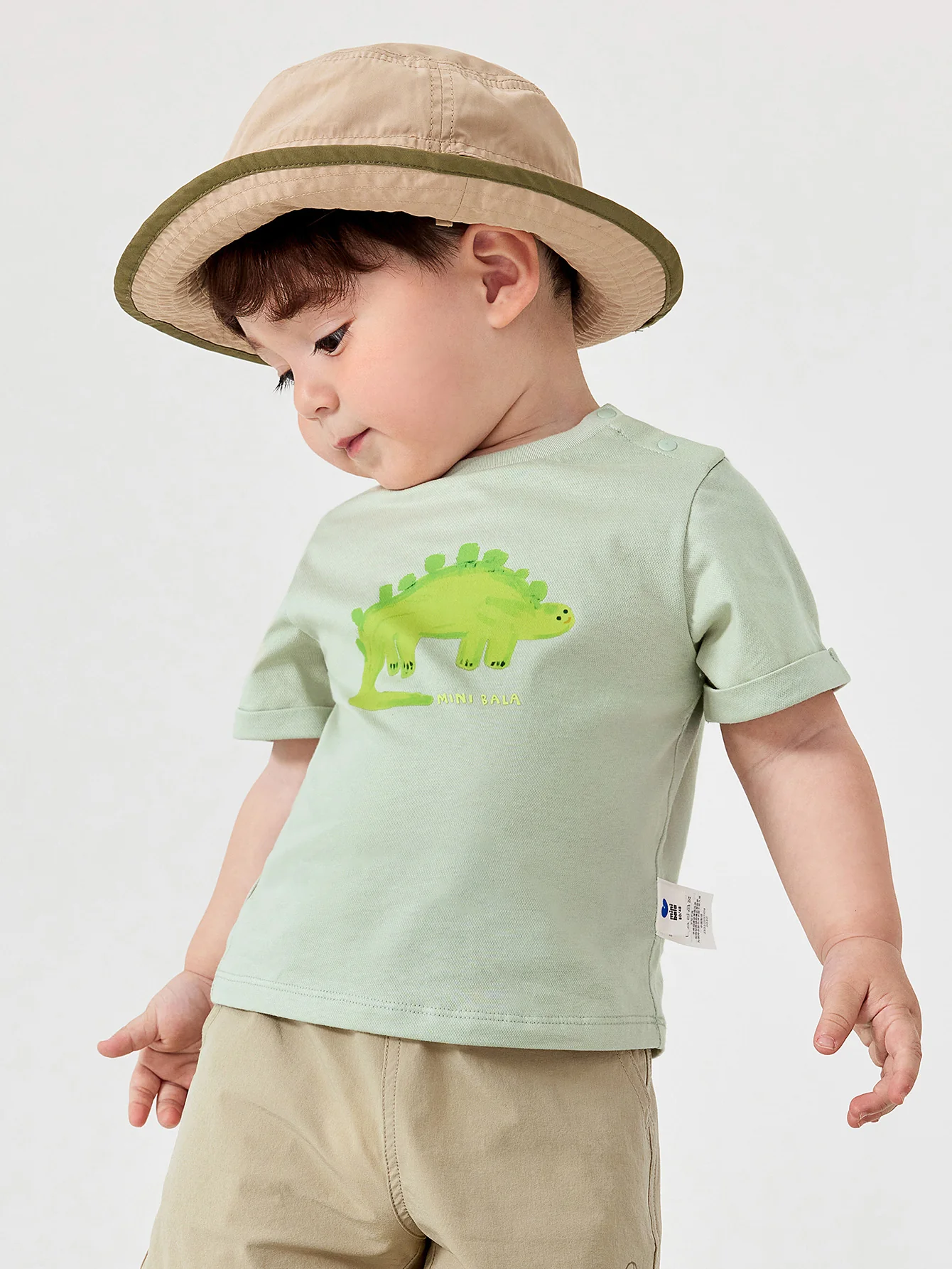minibala Baby Boy Dinosaur T-shirts - Image 18