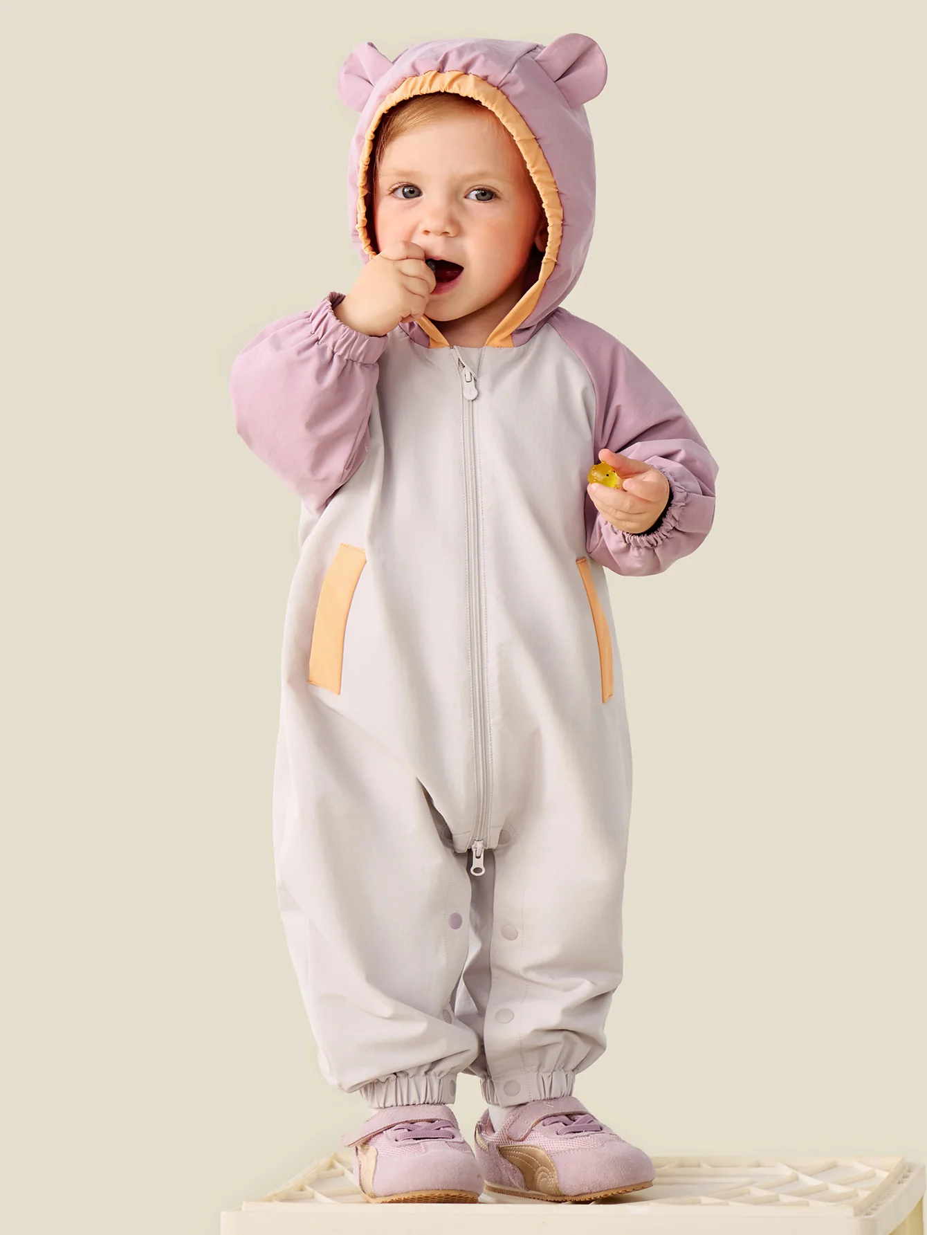 Minibala Baby Waterproof Windproof Jumpsuit - Image 2