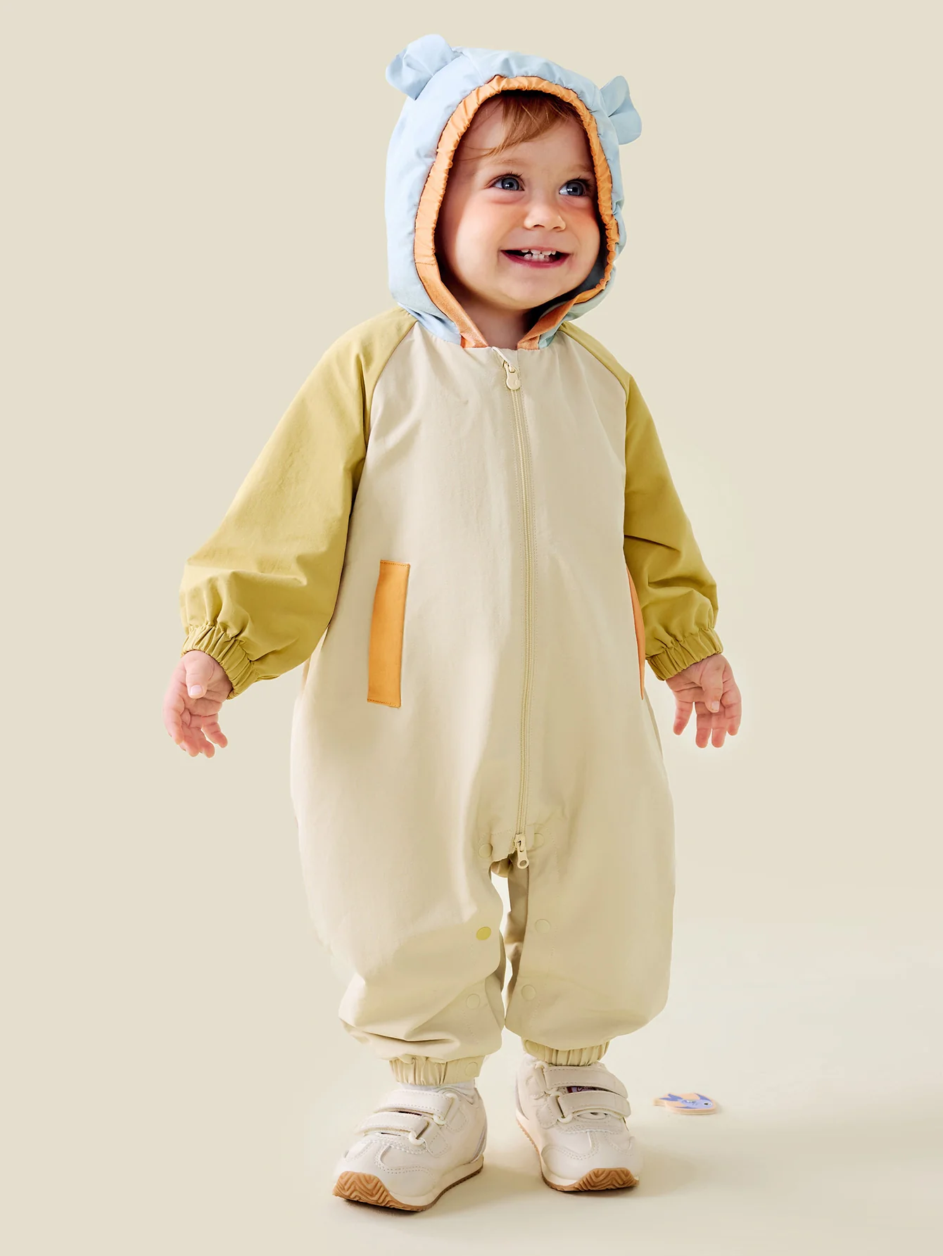 Minibala Baby Waterproof Windproof Jumpsuit - Image 7
