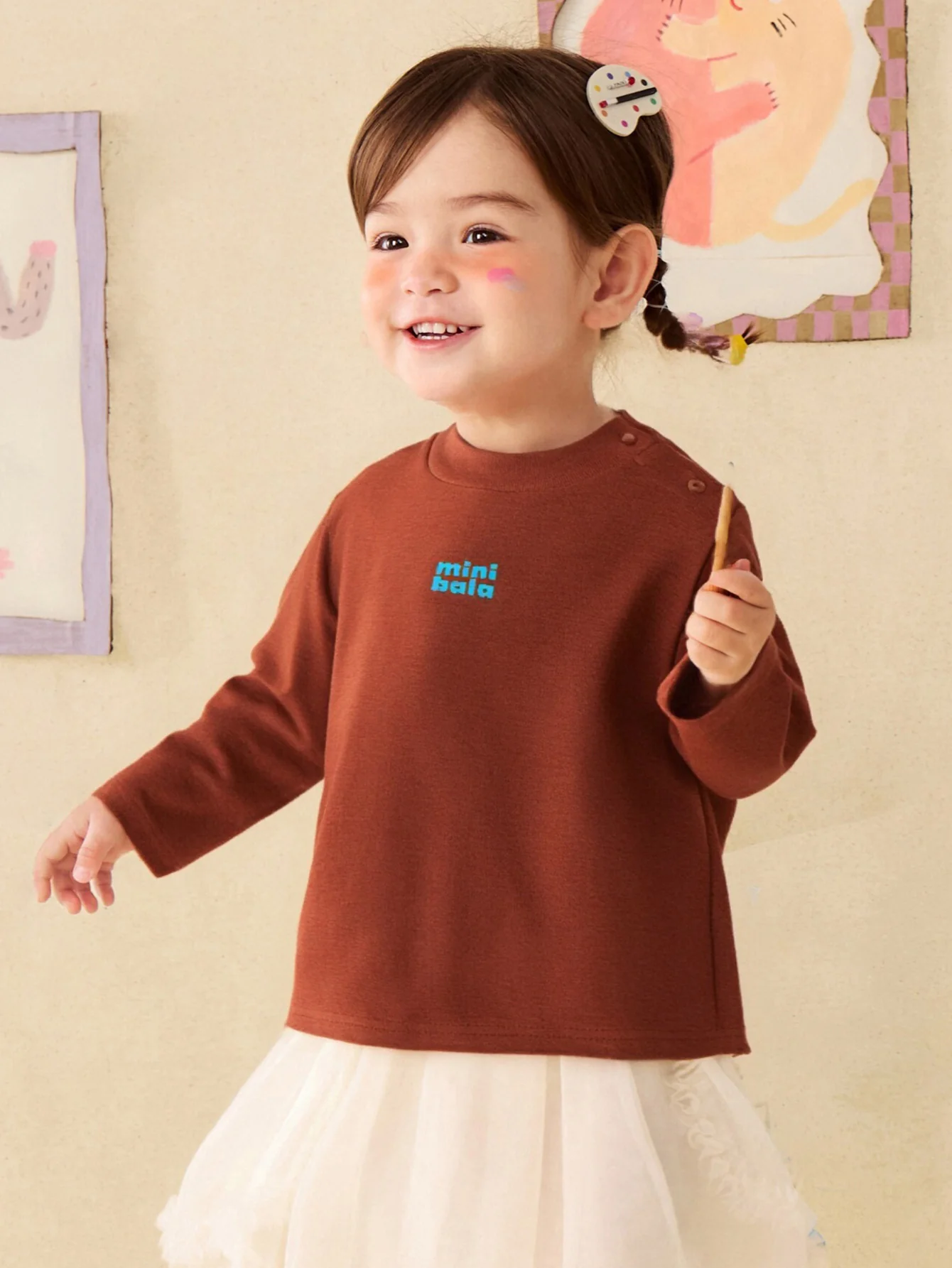 Minibala Baby Long Sleeve T-Shirt - Image 33