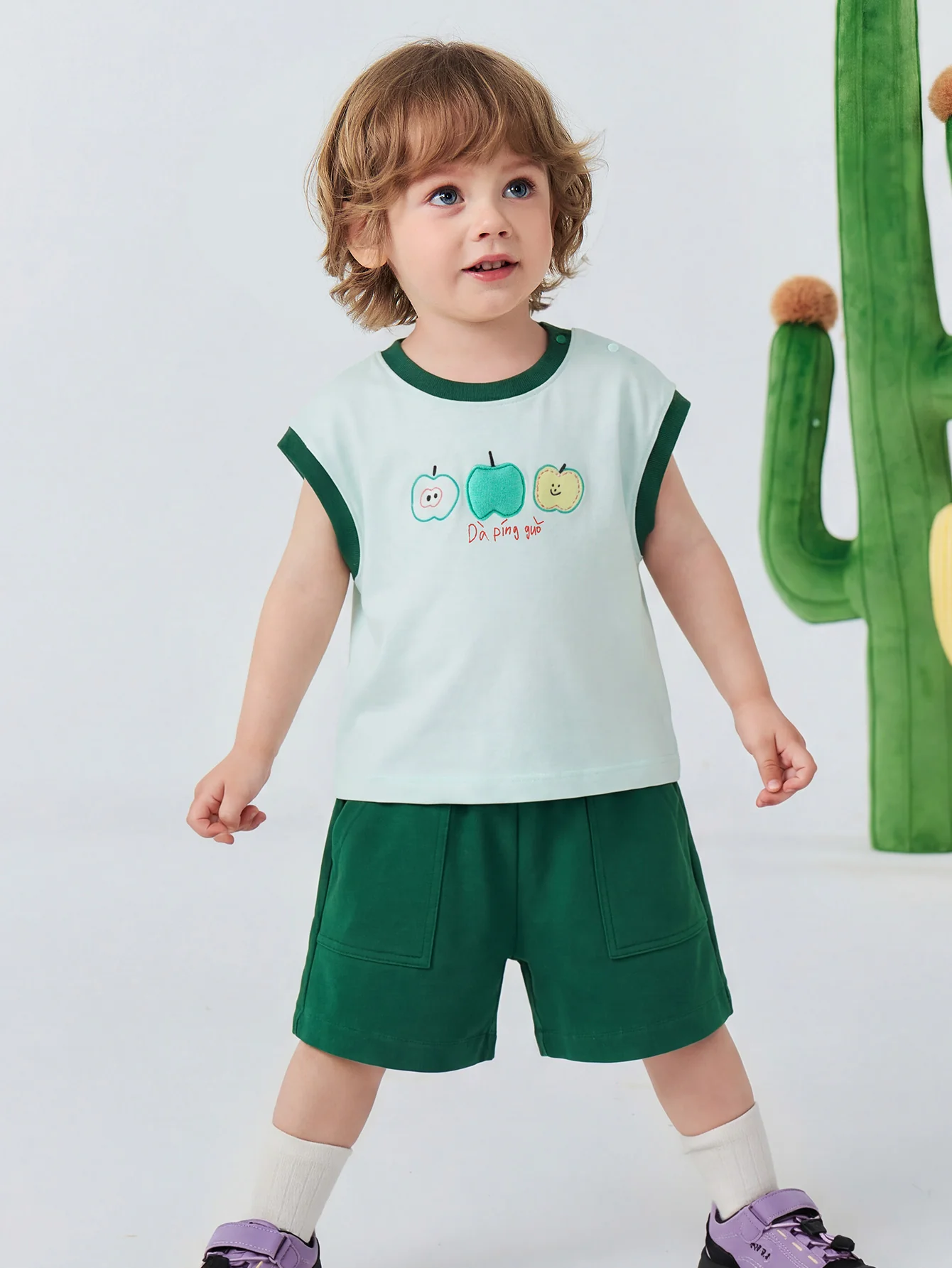 Minibala Baby Unisex Short Sleeve Suit - Image 15
