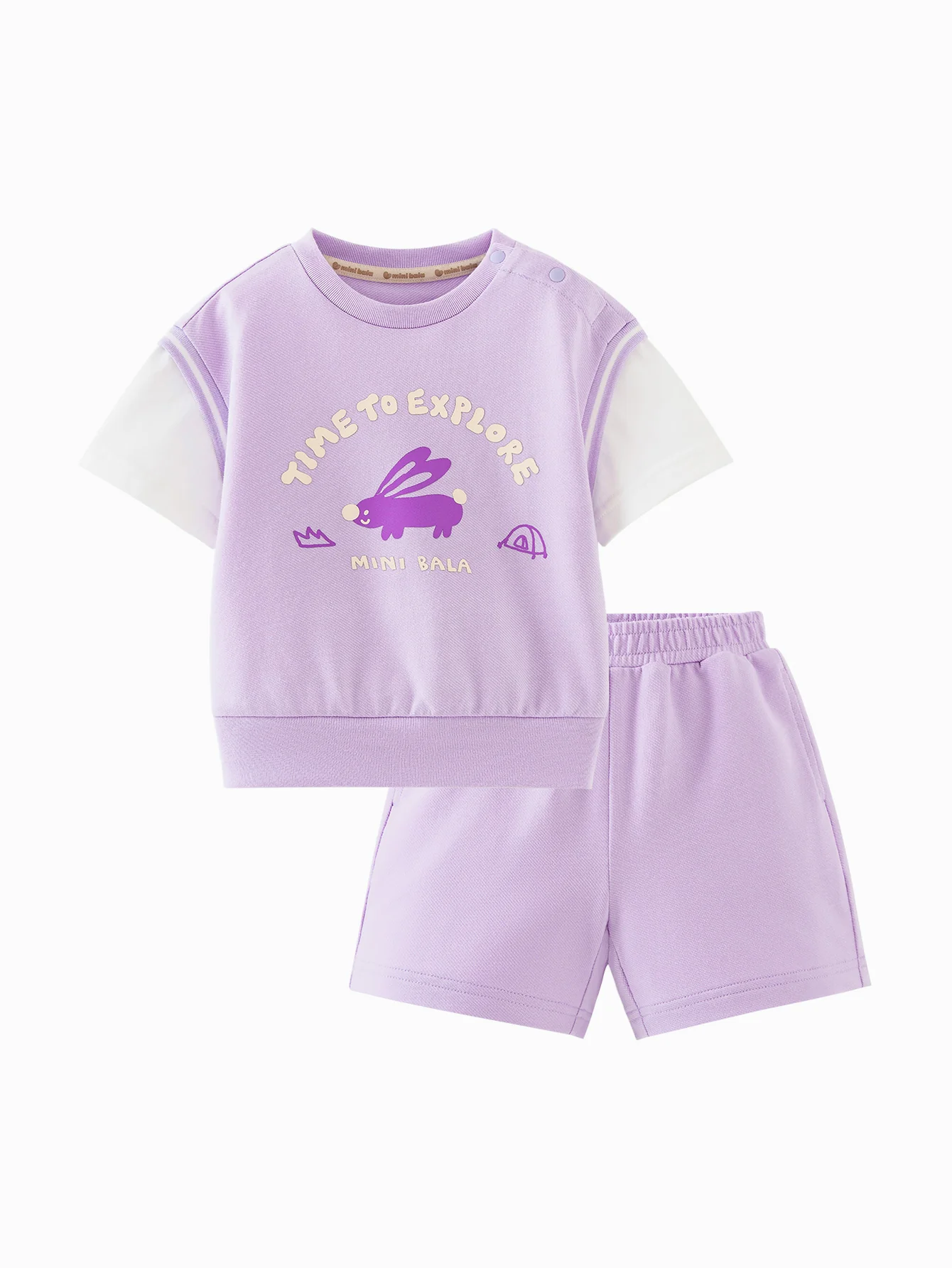 minibala Baby Unisex T-shirts suit - Image 20