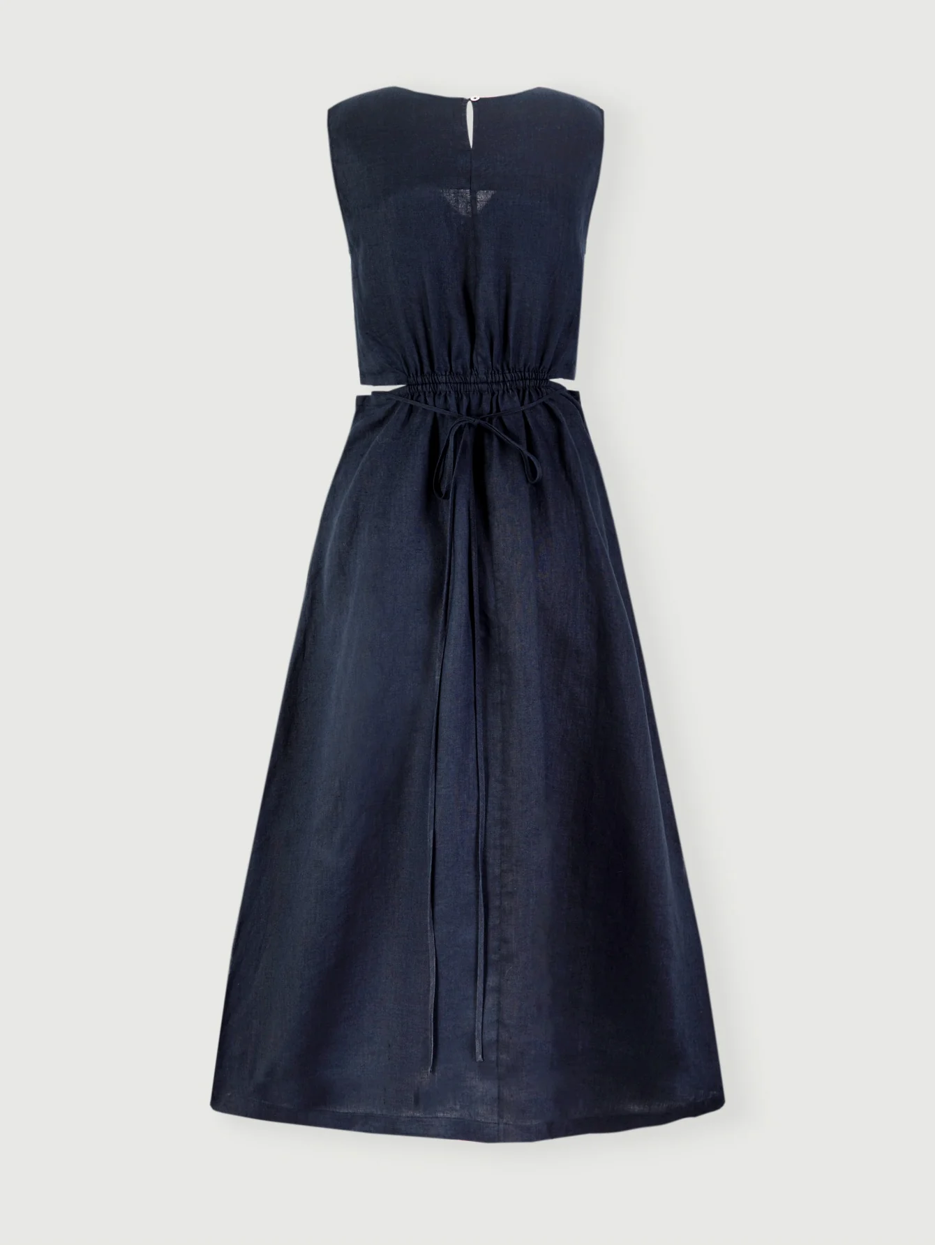 minibala Parent-child Mom's Linen Dress - Image 8