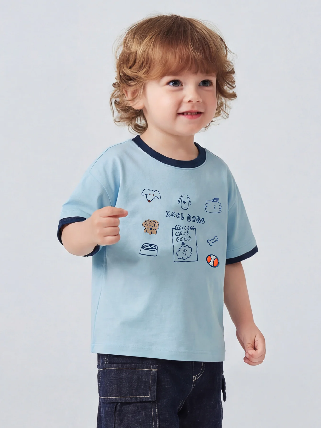 Minibala Toddler Boy Short-Sleeve T-Shirt - Image 9