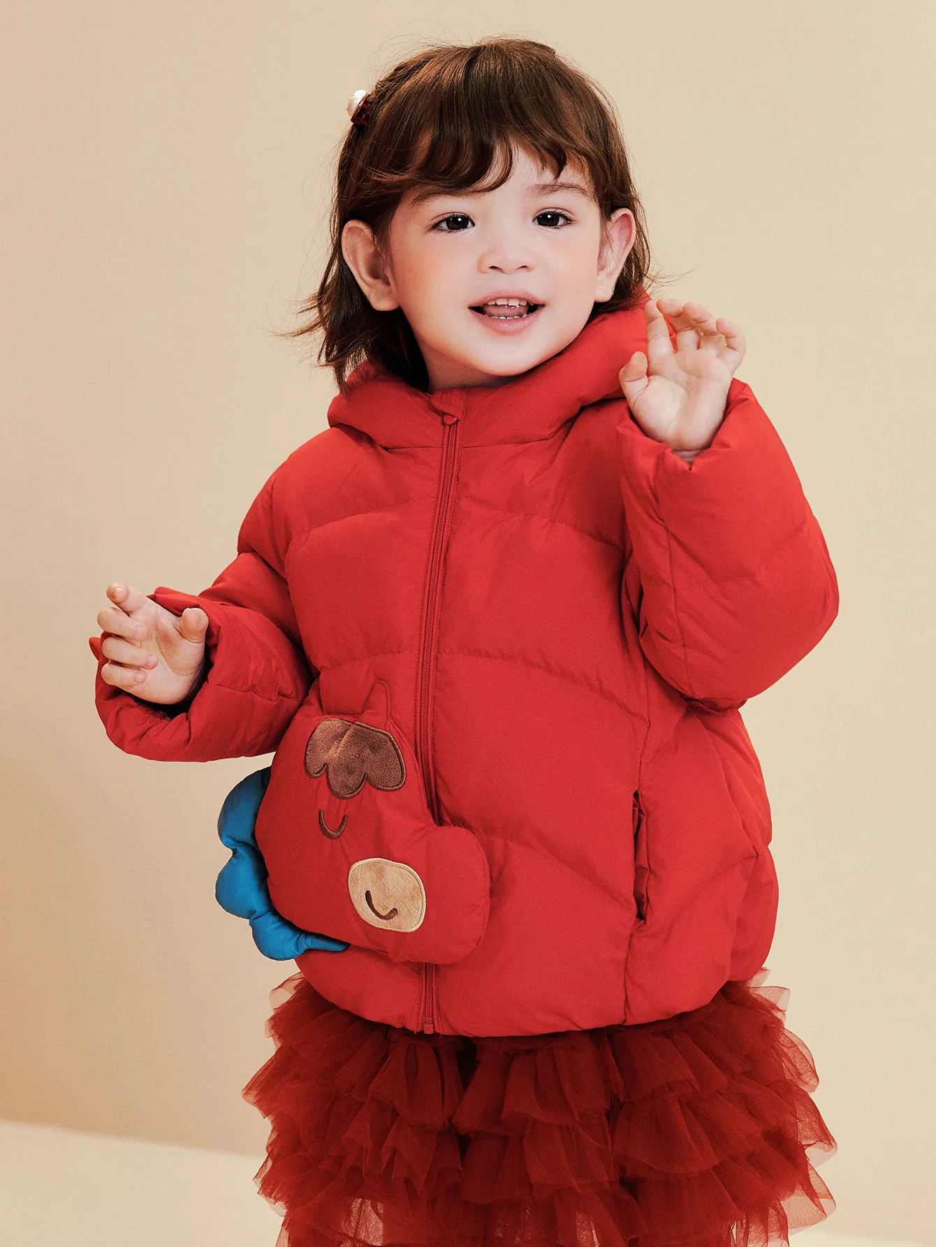 Minibala Unisex Baby Down Jacket - Image 2