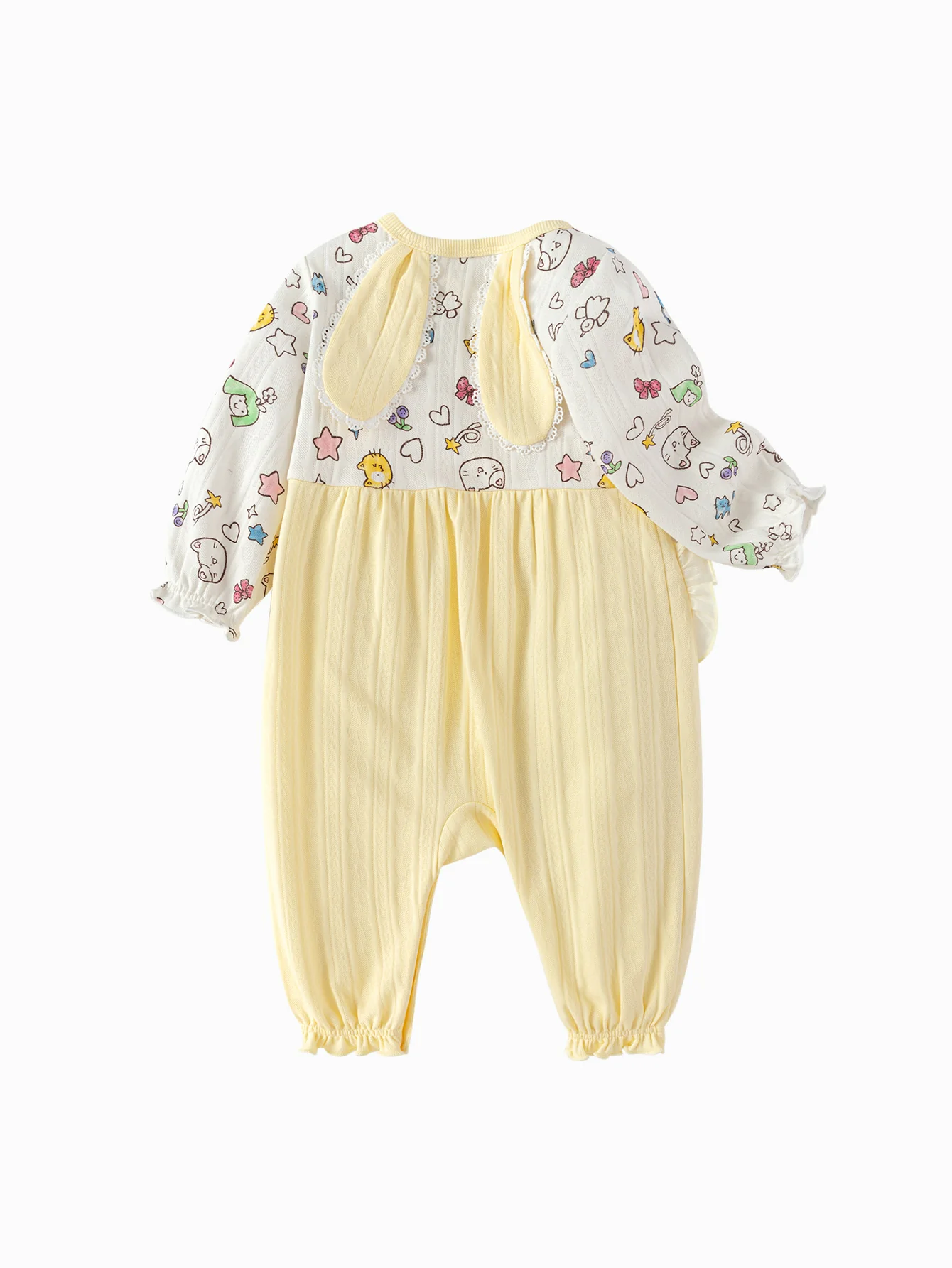 Outfit 2025 Spring New Style Girls Baby Knitted Jumpsuit - Image 5