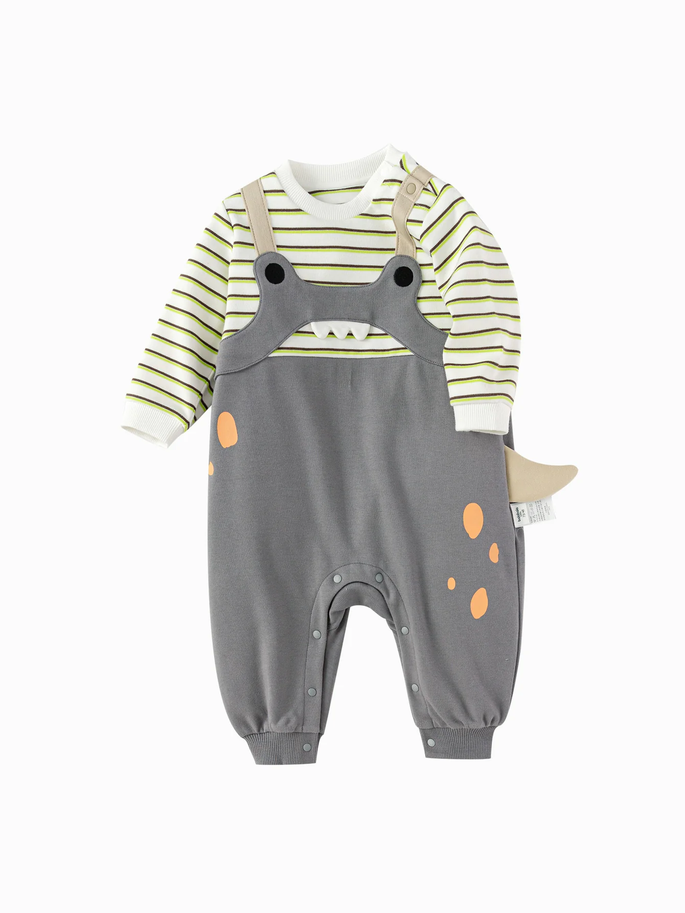 Outfit Set 2025 Spring New Style Baby Boy and Girl Knit Romper - Image 10