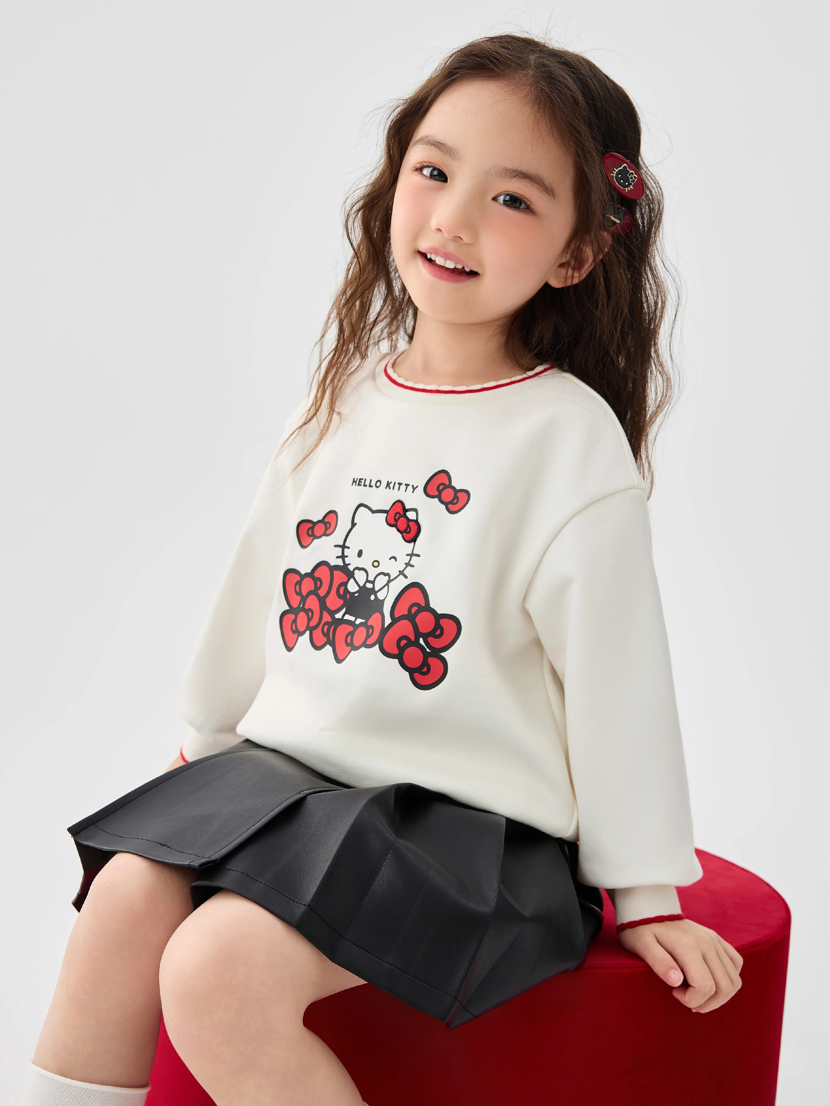 [ IP-Sanrio ] balabala New arrivals Girls' Toddlers Round Neck Sweatshirt - Image 10