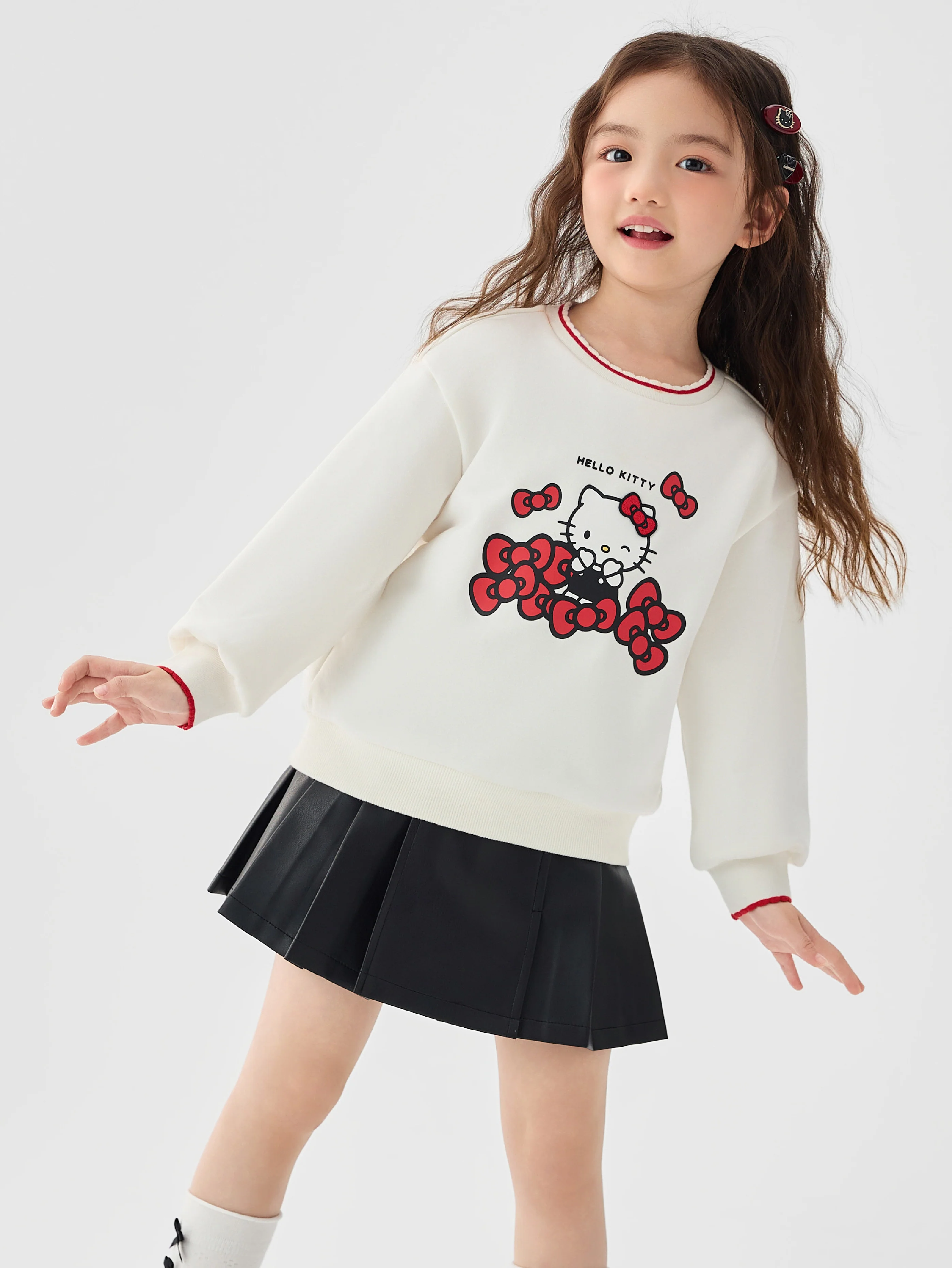 [ IP-Sanrio ] balabala New arrivals Girls' Toddlers Round Neck Sweatshirt - Image 11