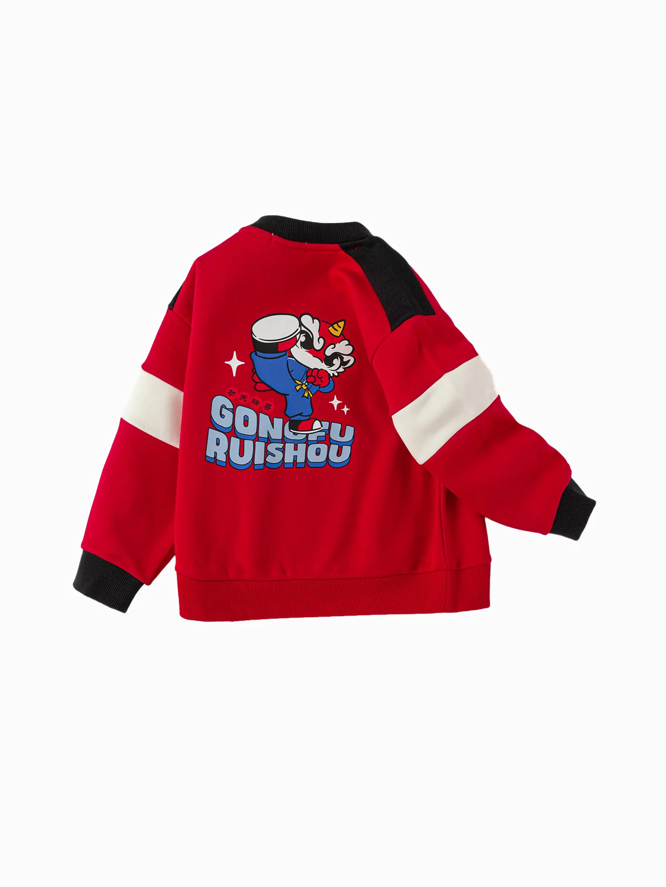 Balabala  children's sweater girls boys 2024 new fall and winter loose fashion tops - Image 11