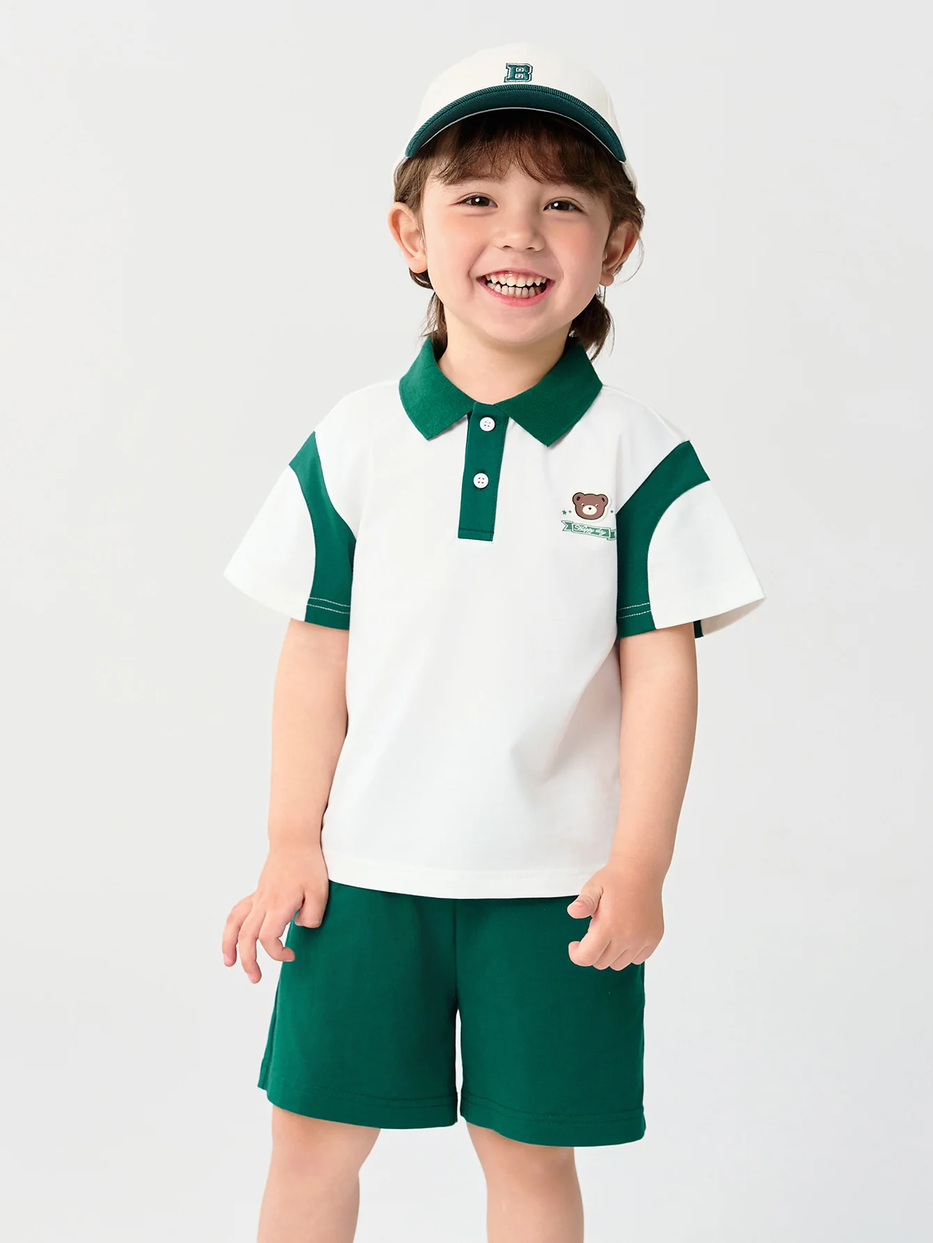 Toddler Boy Knit Short Sleeve Suit - Image 16