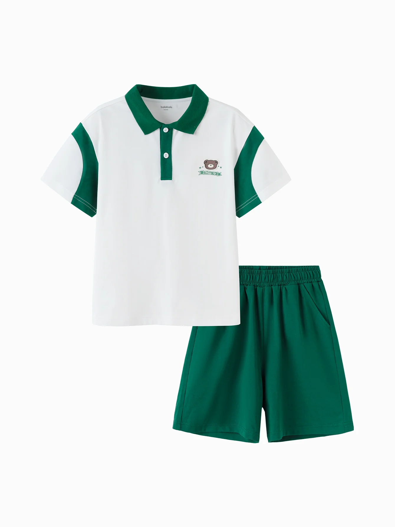 Toddler Boy Knit Short Sleeve Suit - Image 18