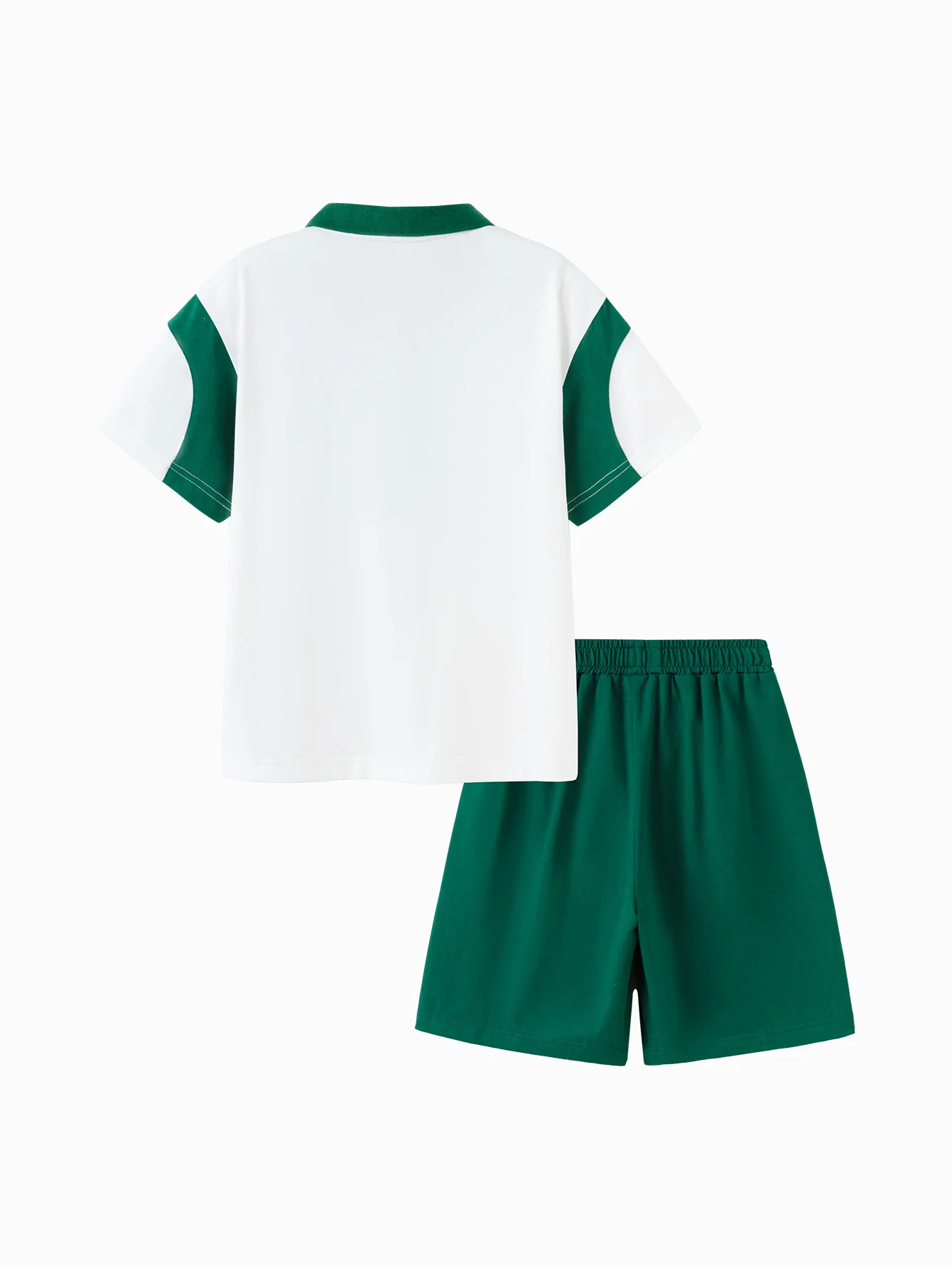 Toddler Boy Knit Short Sleeve Suit - Image 19