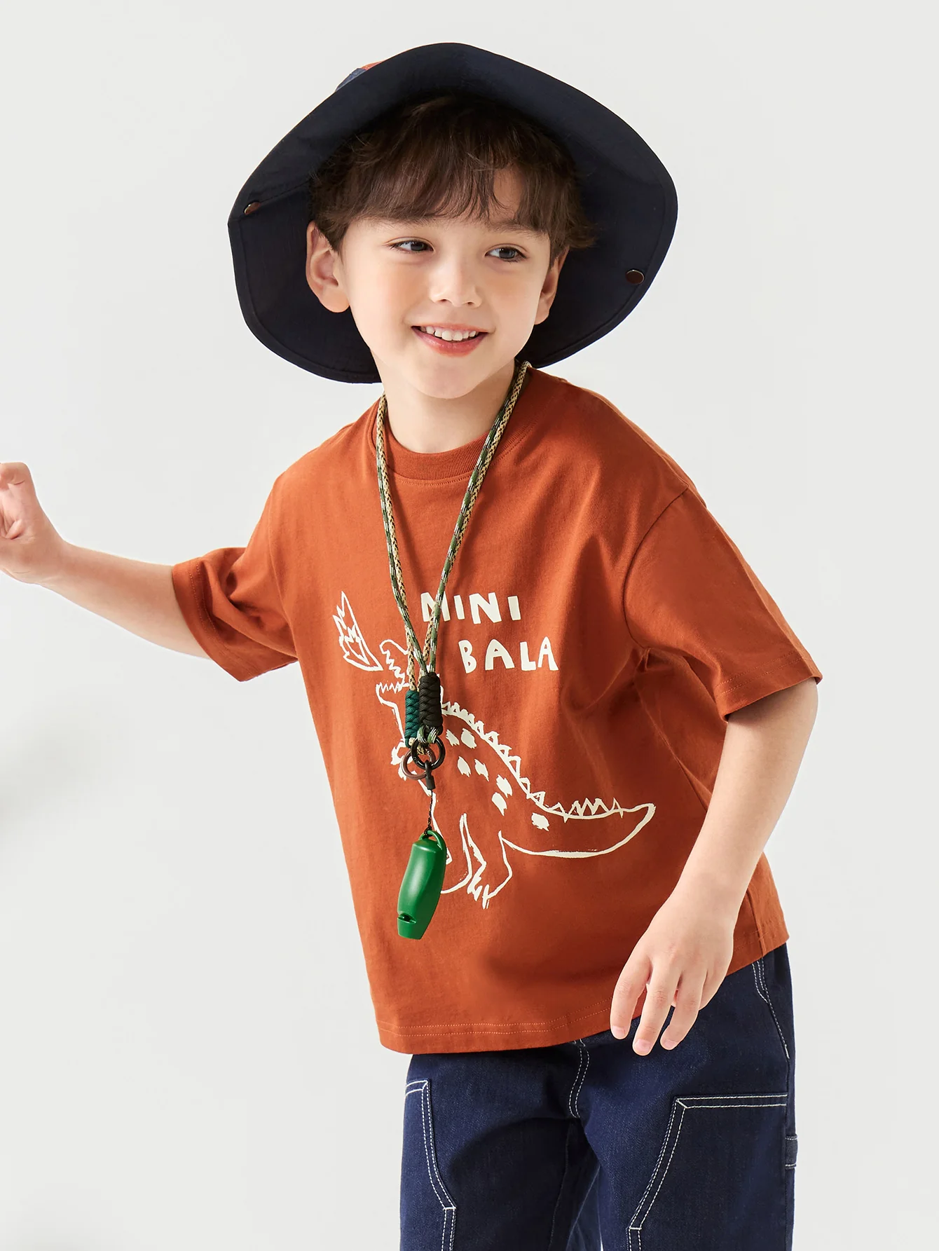 minibala Toddler Boy No sweat, skin-friendly, and not easily deformed top - Image 14