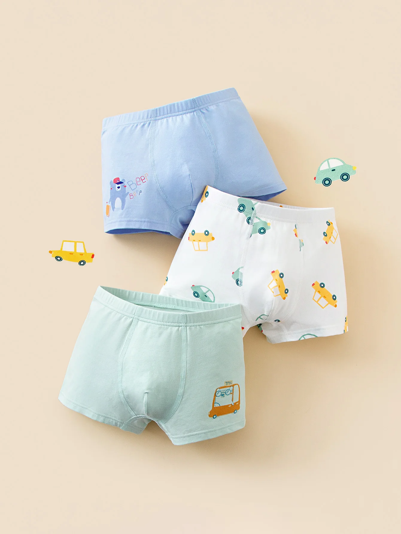 Toddler Kids Soft Skin-friendly Non-deformed Cute Boxer Lounge Wear - Image 7