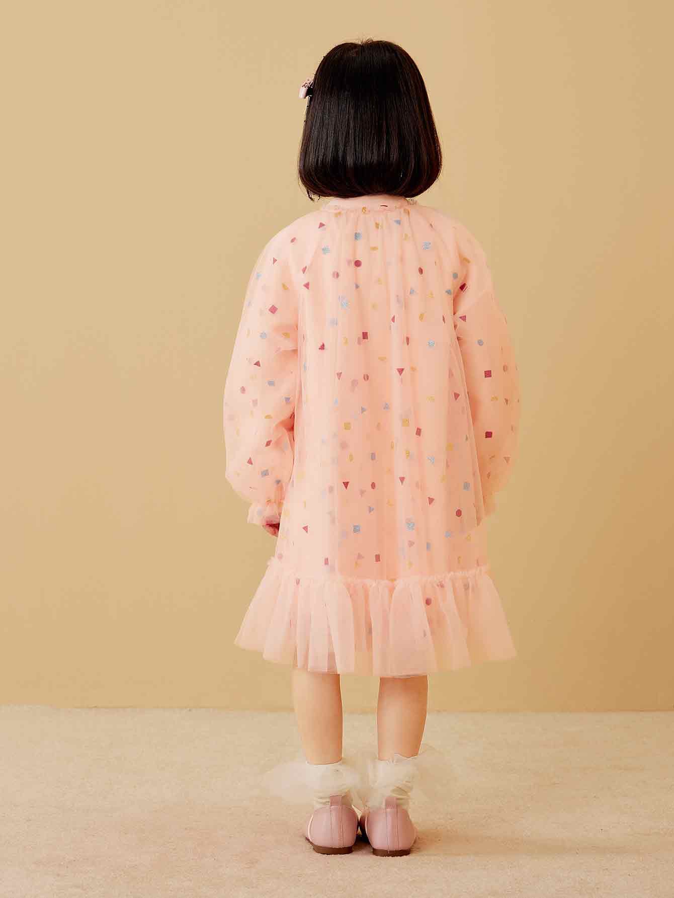 minibala Toddler Girl New Year Chinese Style Dress - Image 9