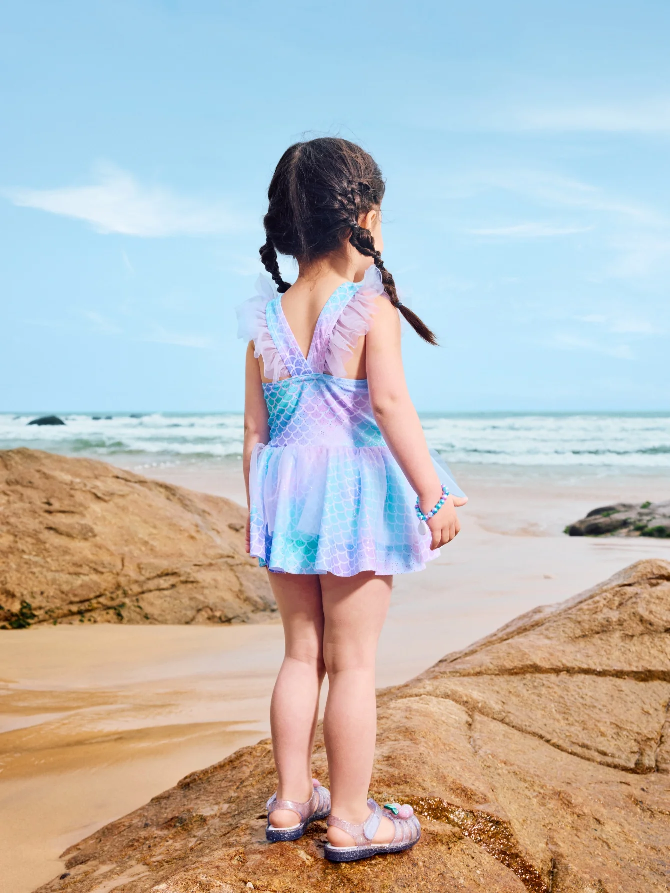Toddler Girl One-Piece Swimsuit - Image 6