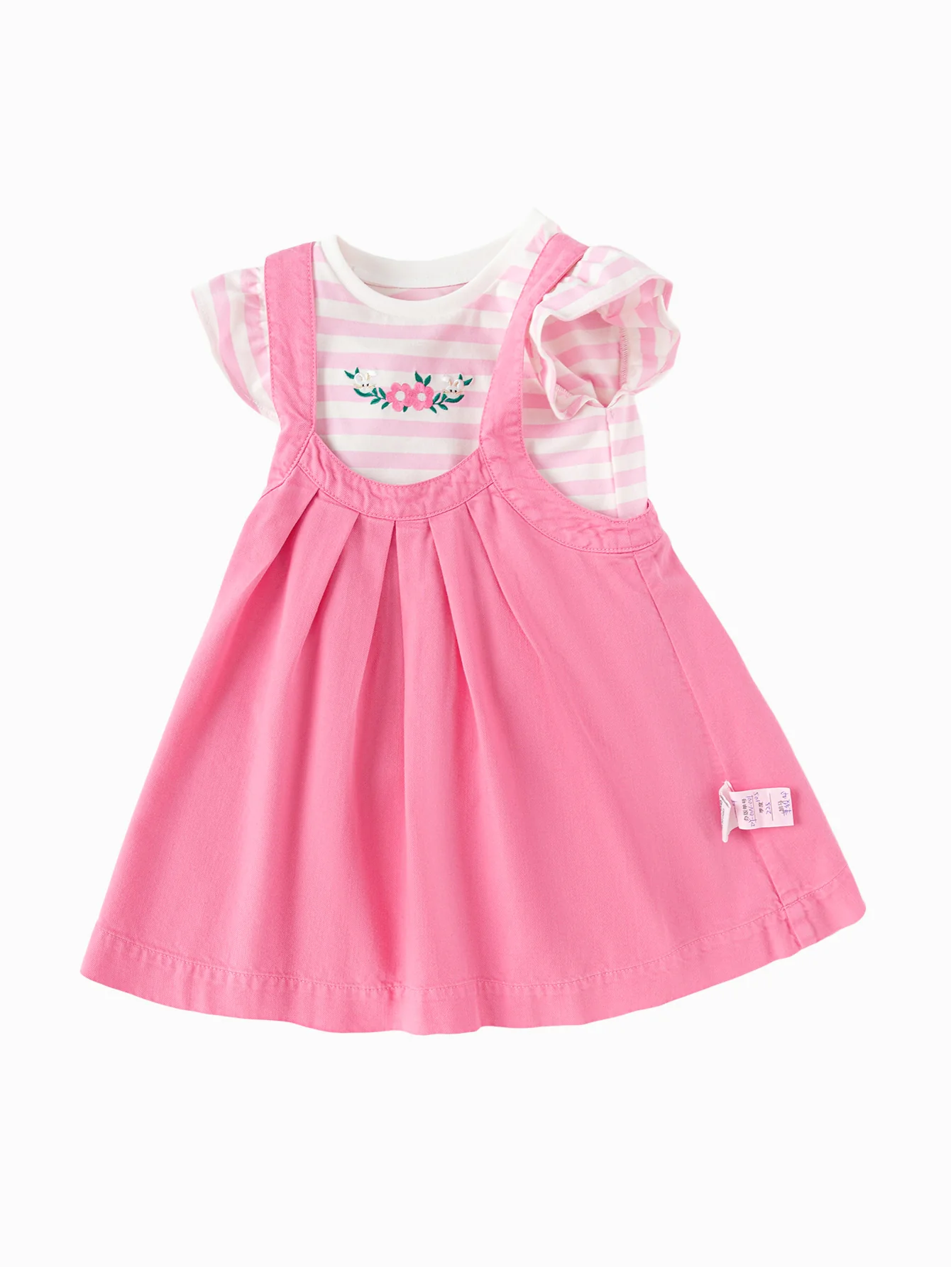 Toddler Girl Short Sleeve Suit - Image 4