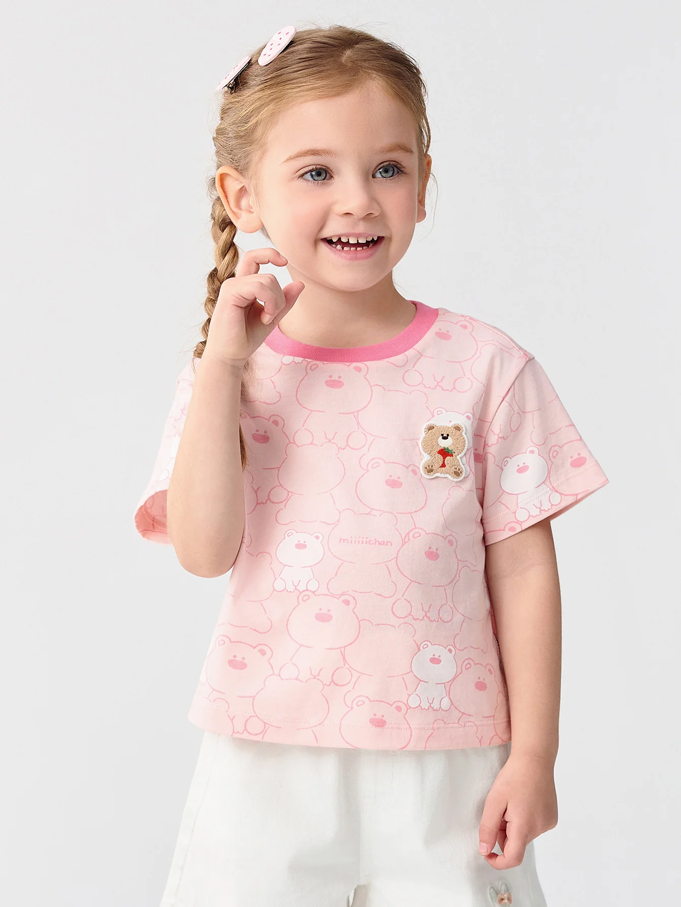 Toddler Girl Short Sleeve T-Shirt - Image 19
