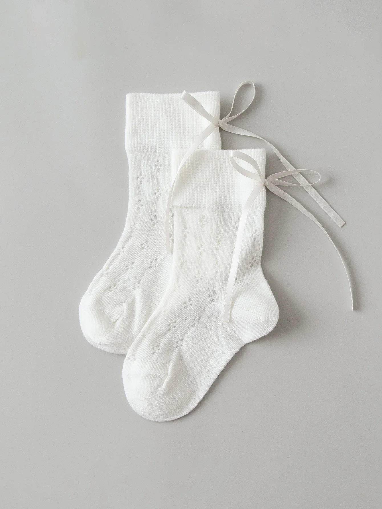minibala Toddler Girl Sweet bow socks that don't squeeze your feet - Image 2
