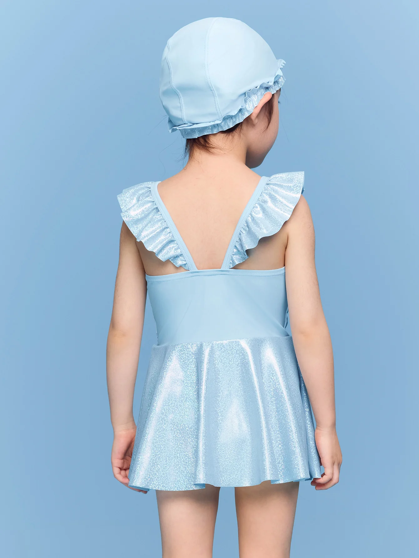 [ IP-Frozen ] balabala Elsa Toddler Girl Swimwear - Image 3