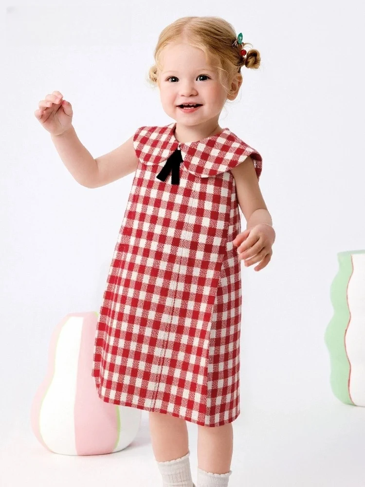 Balabala Children's Dress Toddler Girls A-Line Skirt New Arrival Dress - Image 3