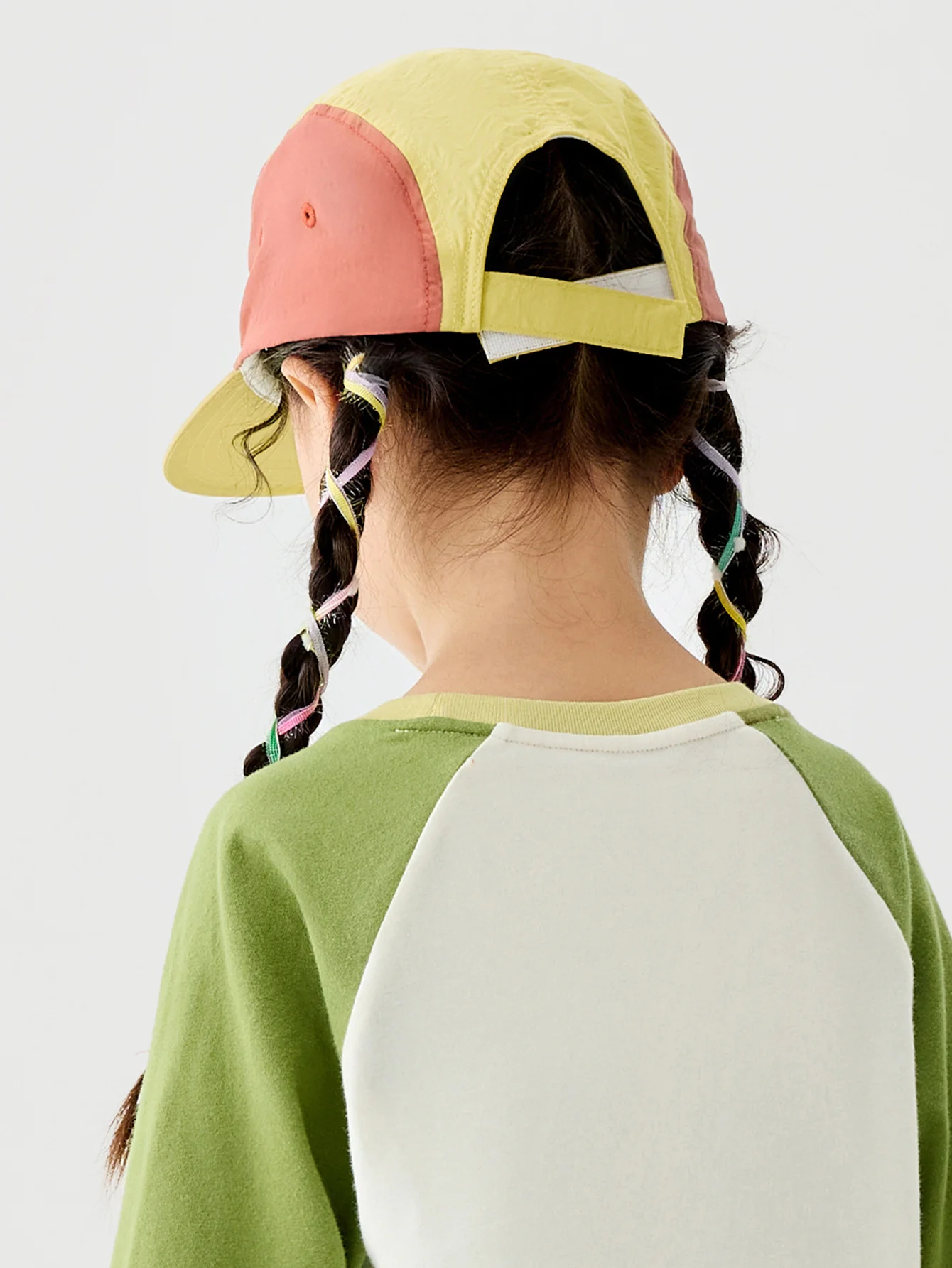 minibala Toddler Unisex Lightweight, portable, breathable, comfortable, contrasting color, cute cap - Image 3