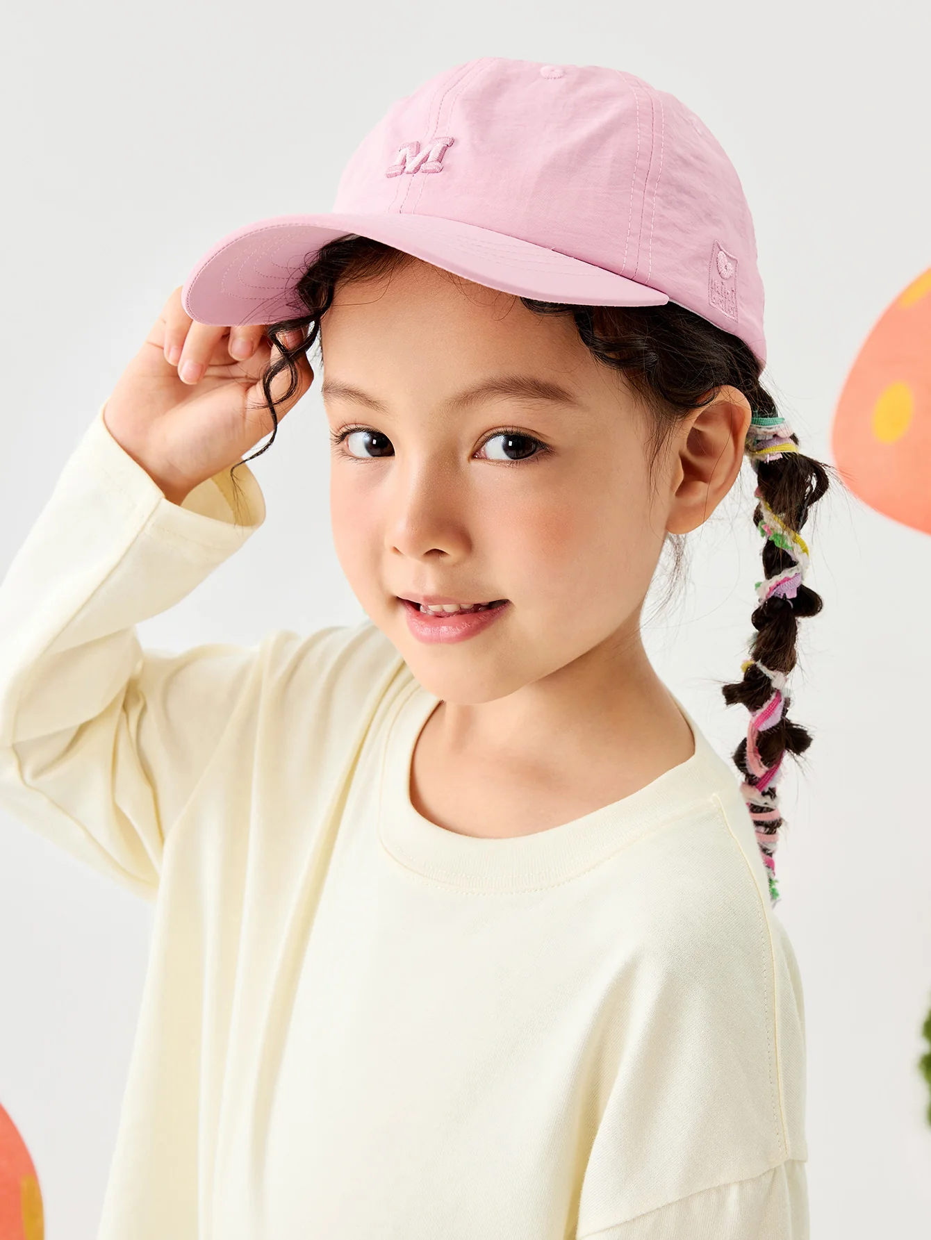 minibala Toddler UnisexSoft and breathable adjustable head circumference Velcro hat - Image 20
