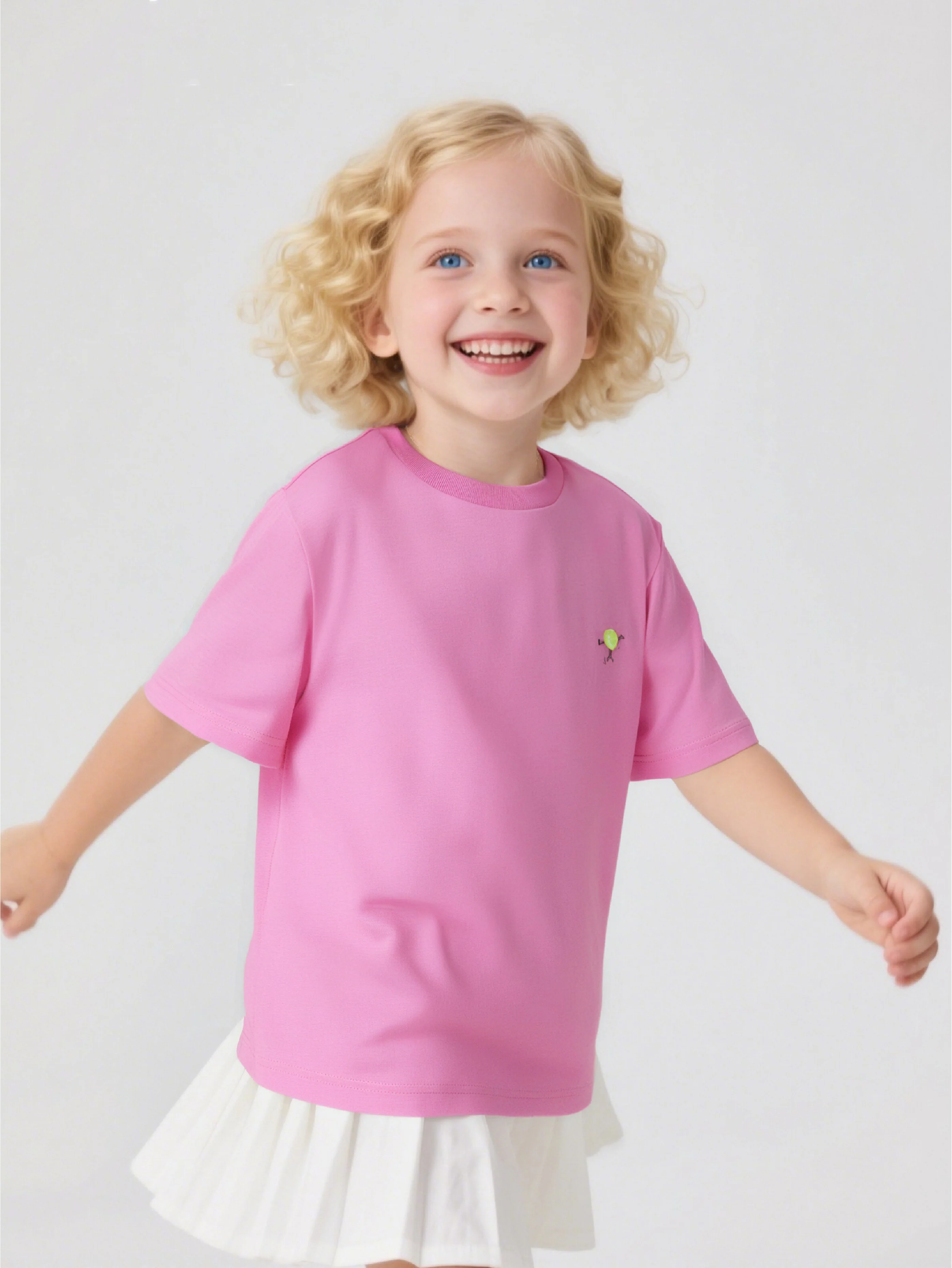 Toddler Unisex Round V-Neck Short Sleeve T-Shirt - Image 11