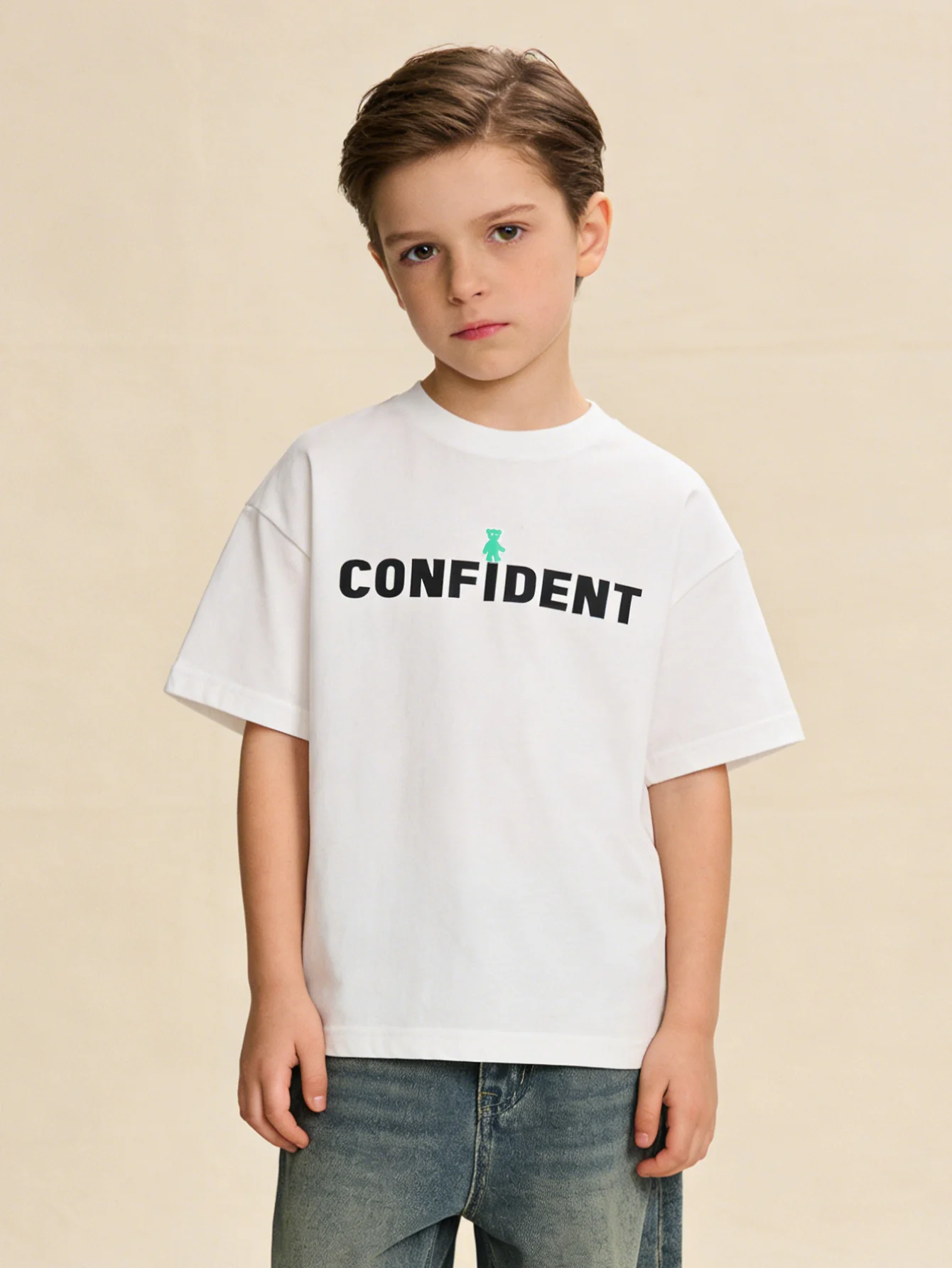 Toddler Unisex Round V-Neck Short Sleeve T-Shirt - Image 15