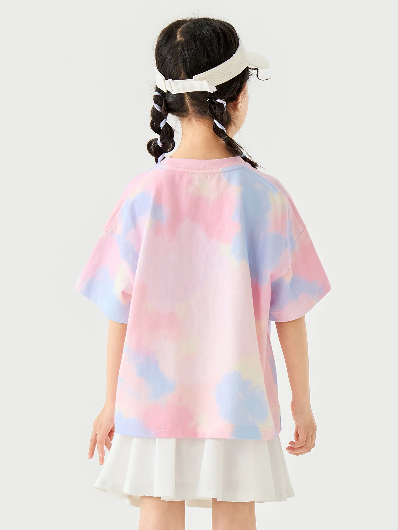 minibala Toddler Unisex Breathable and non-deformable tie-dye top summer - Image 9