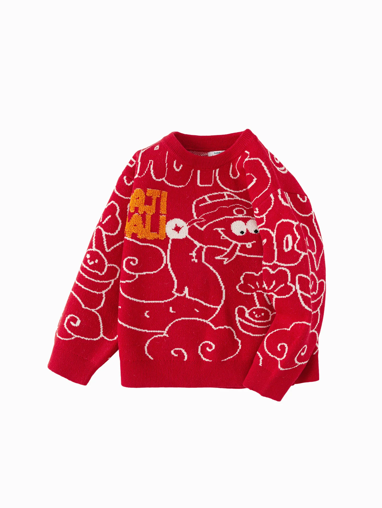 Balabala Children Sweater Turtleneck Sweater Autumn And Winter 2024 New Kid Loose Boy And Girl Knitwear - Image 16