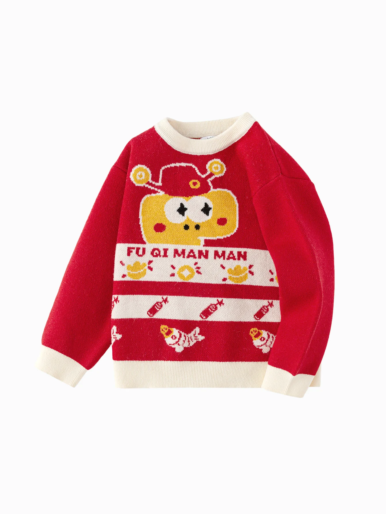 Balabala Children Sweater Turtleneck Sweater Autumn And Winter 2024 New Kid Loose Boy And Girl Knitwear - Image 4