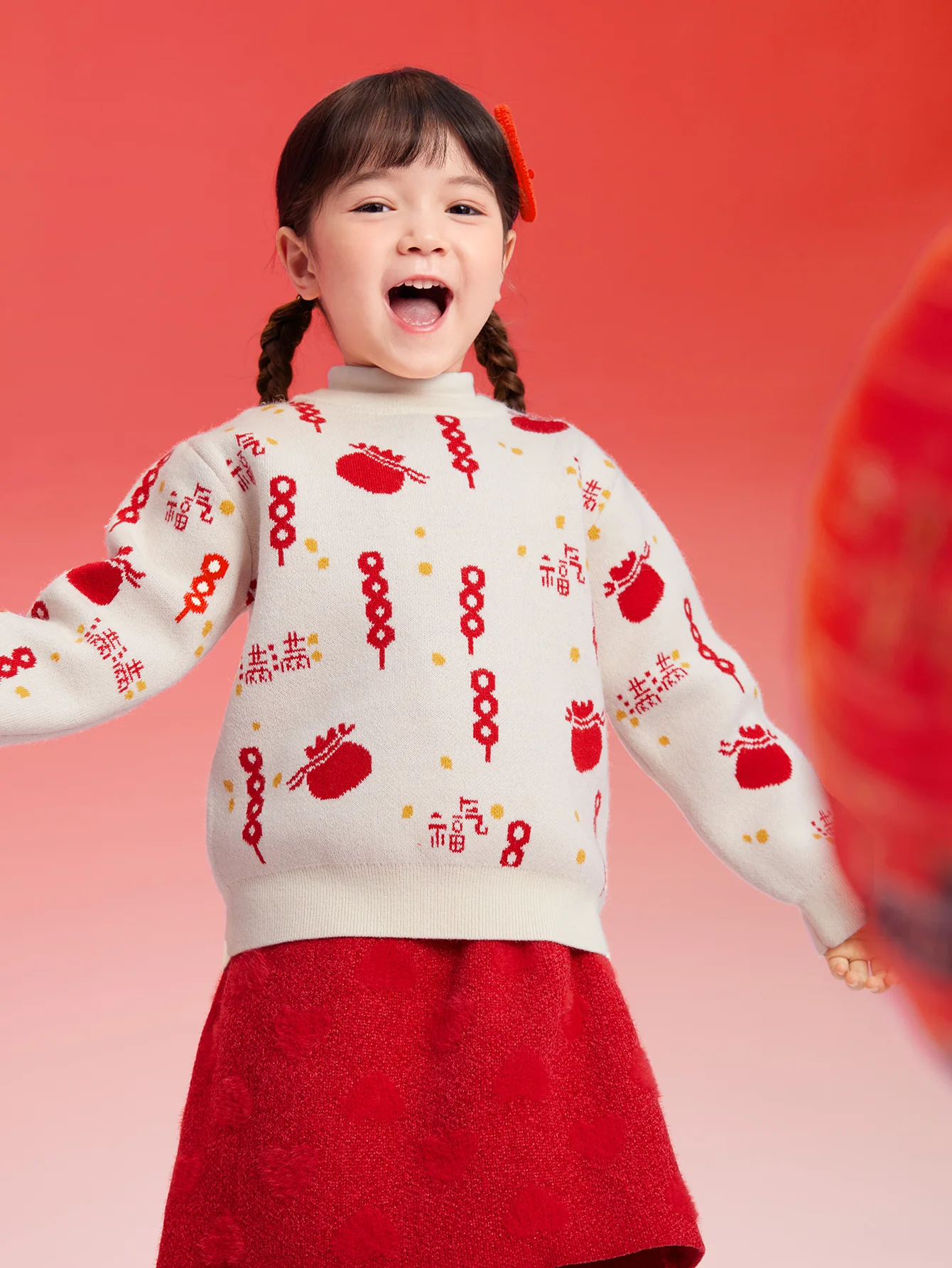 Balabala Children Sweater Turtleneck Sweater Autumn And Winter 2024 New Kid Loose Boy And Girl Knitwear - Image 7