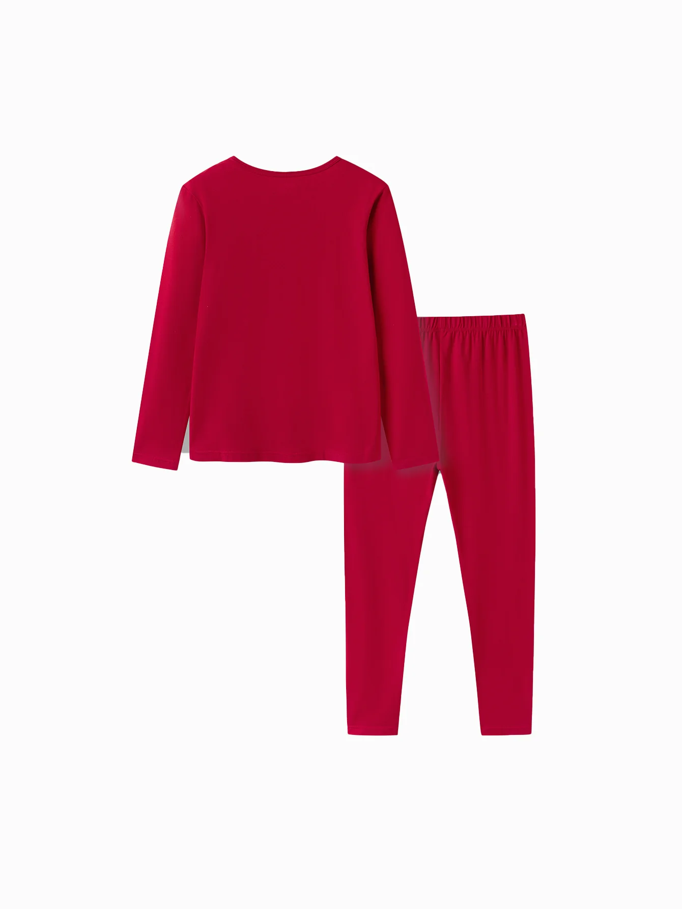 Balabala Children Thermal Underwear Suit Year of the Snake New Boy And Girl Autumn Heated Top And Pants Animal Year Red Pajamas - Image 5