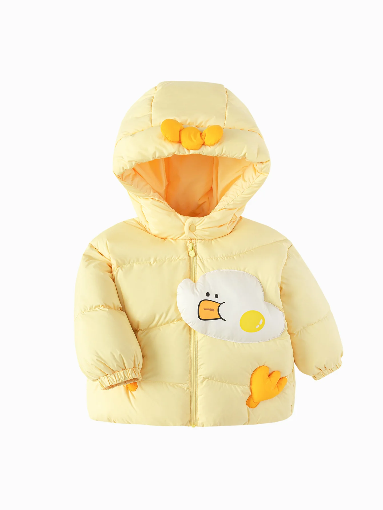 Unisex Baby 3D Animal Pattern Down Jacket - Image 10
