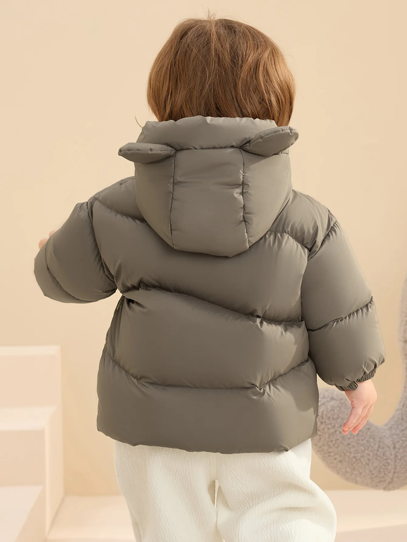 Unisex Baby 3D Animal Pattern Down Jacket - Image 21