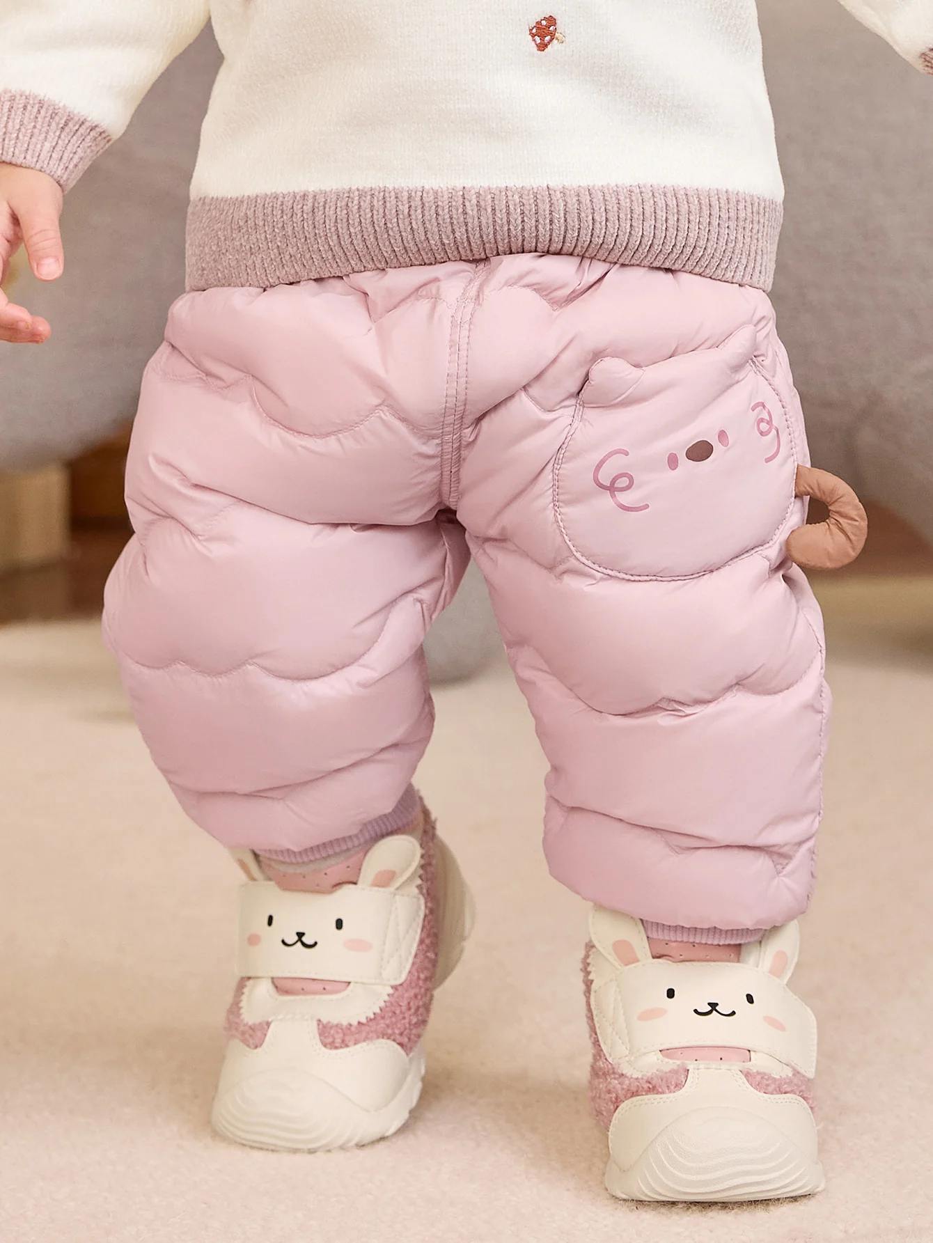 Unisex Baby Animal Print Pocket Trousers - Image 19
