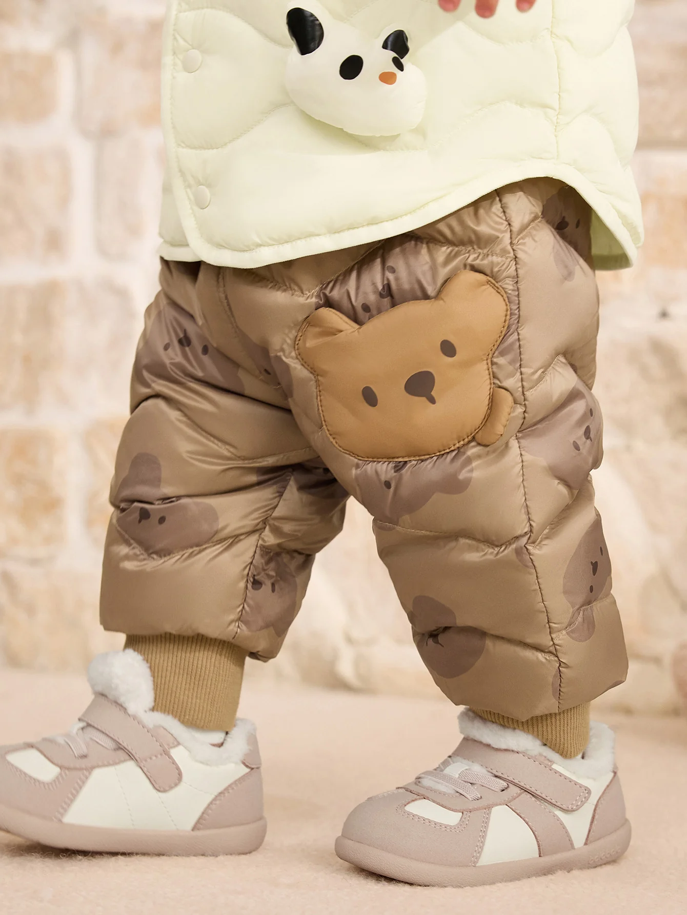 Unisex Baby Animal Print Pocket Trousers - Image 8