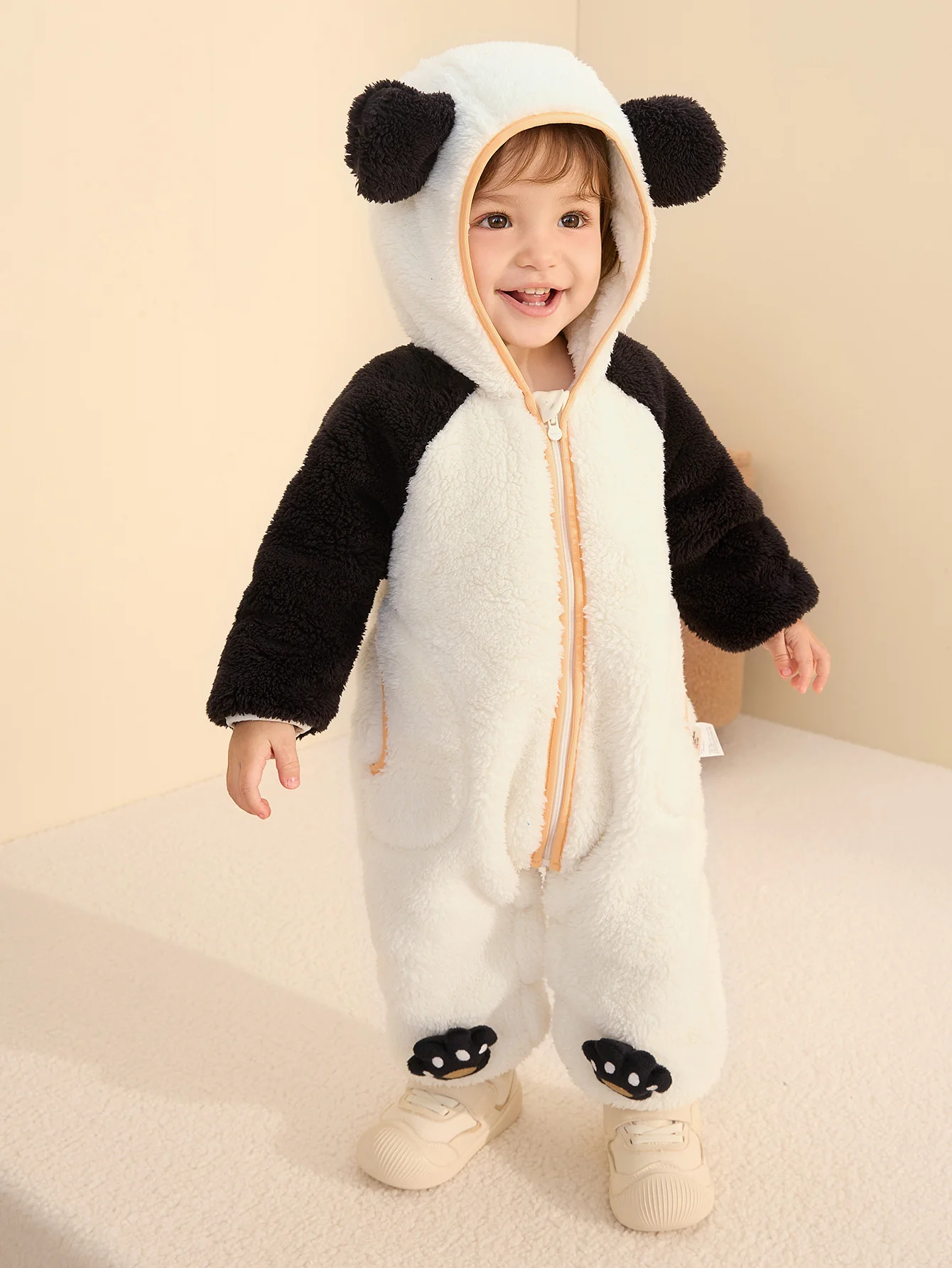 Unisex Baby Animal Shape Dopamine Color Outing Bodysuit - Image 7