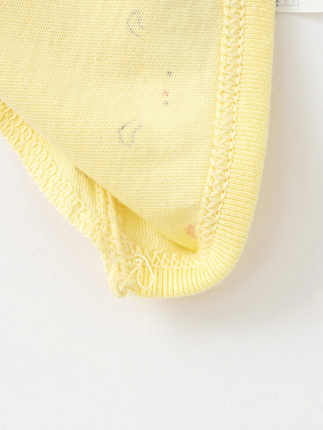 Unisex Baby Yellow White Hue Underwear Top - Image 6