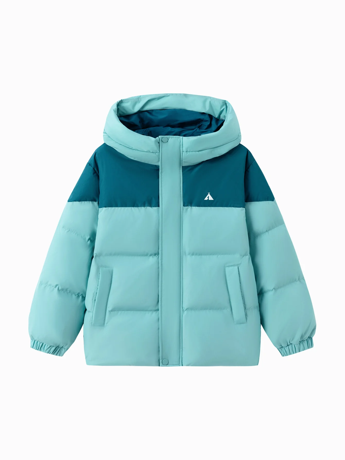 Unisex Family Hooded Tent Pattern Down Jacket - Image 28