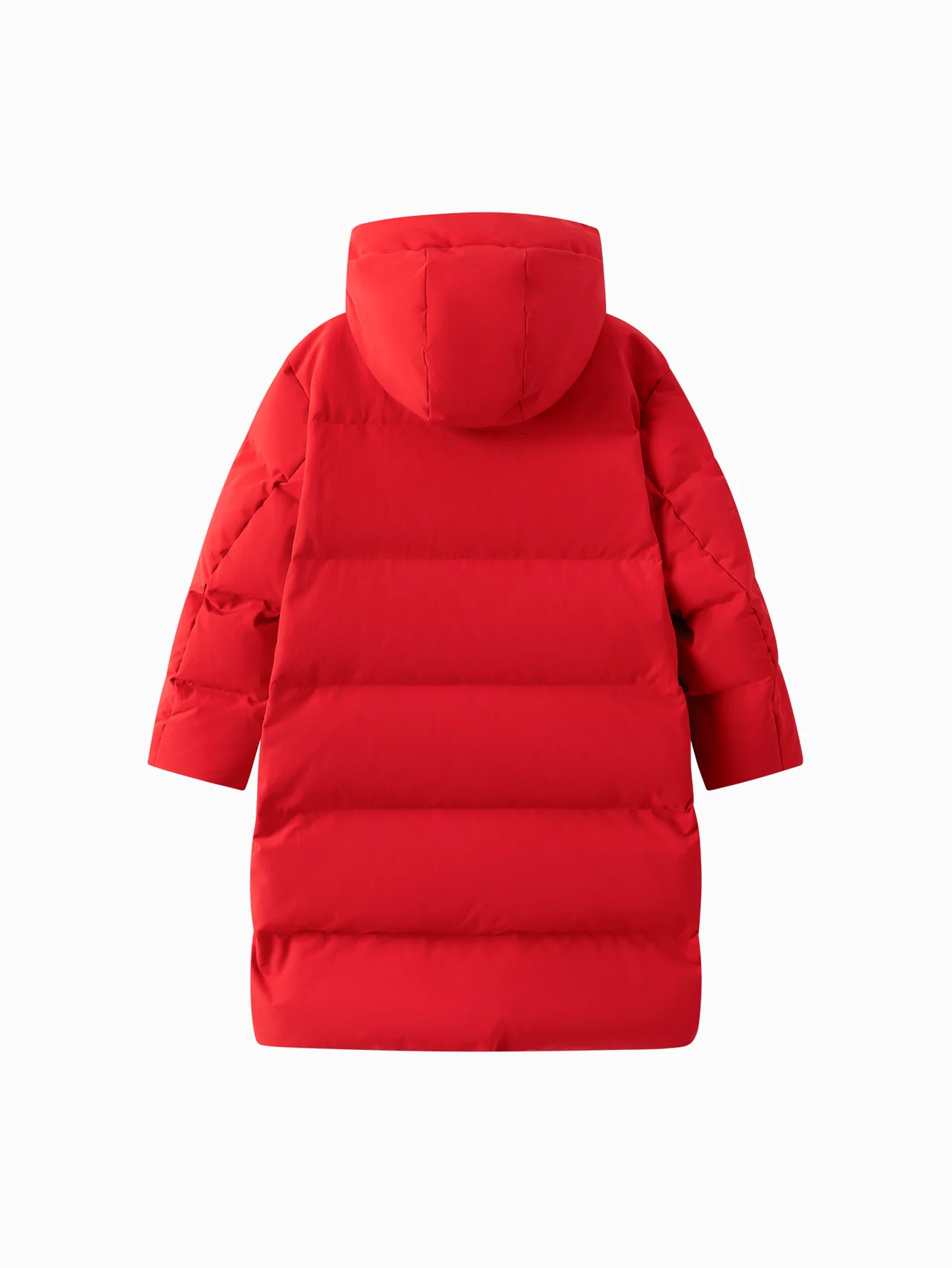 Unisex Parent-Child Reflective Patch Letter Print Down Jacket - Image 17