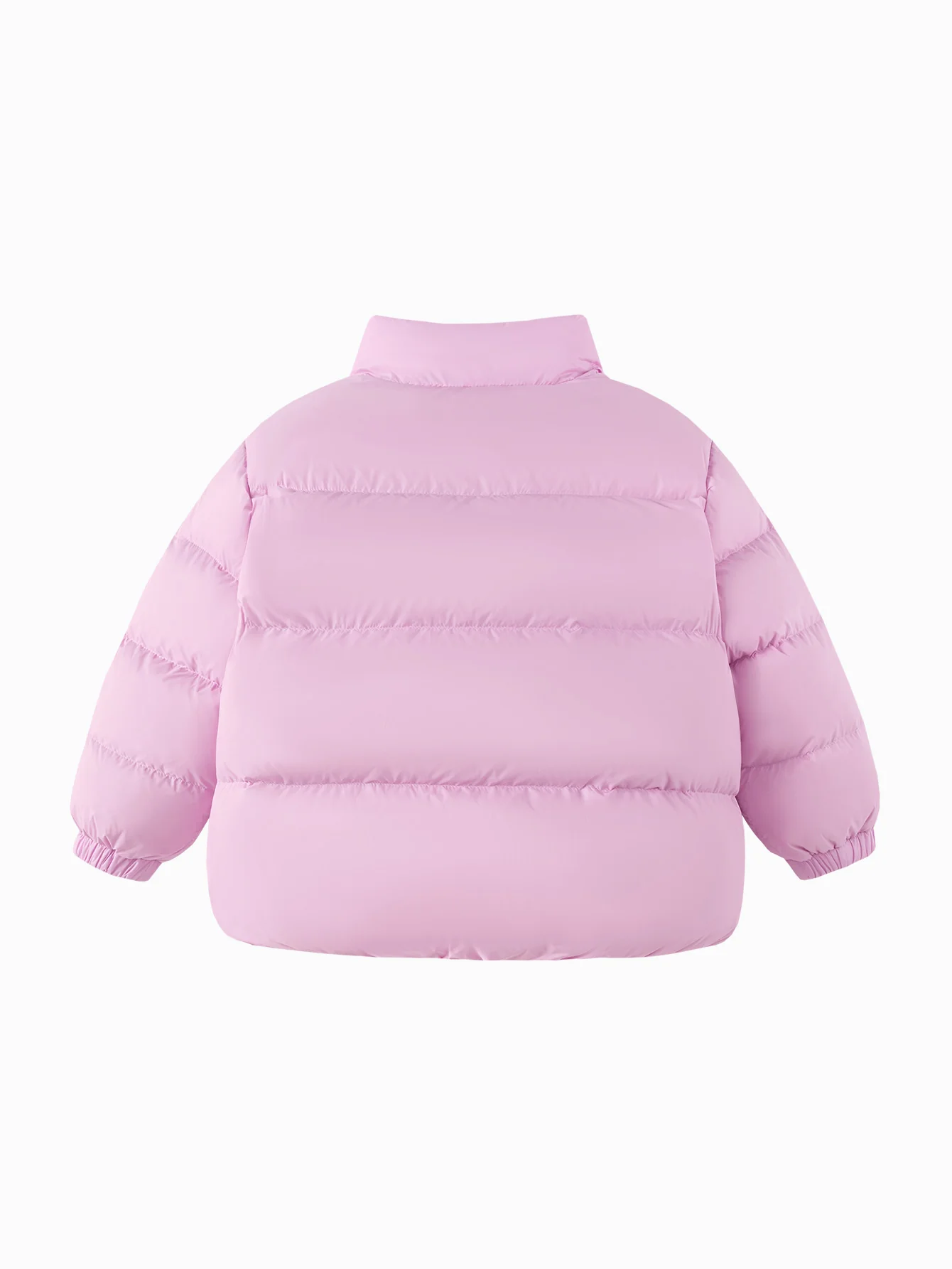 Unisex Parent-Child Stand-Up Collar Contrast Color Down Jacket - Image 17